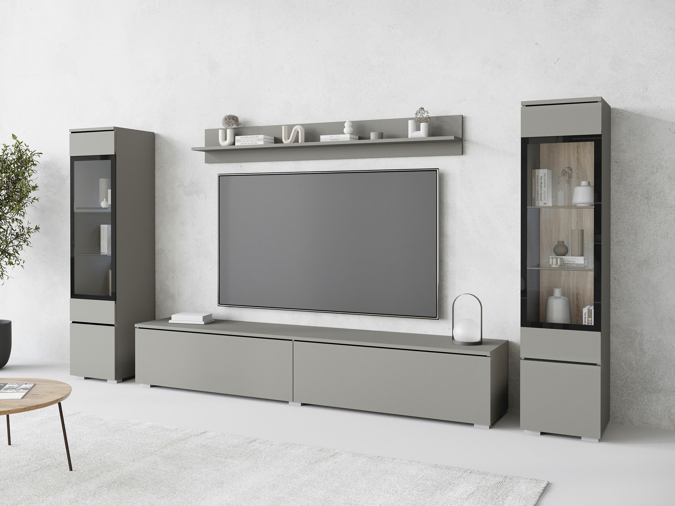 Conjunto para sala de estar Sarasota 126 (Cinzento)