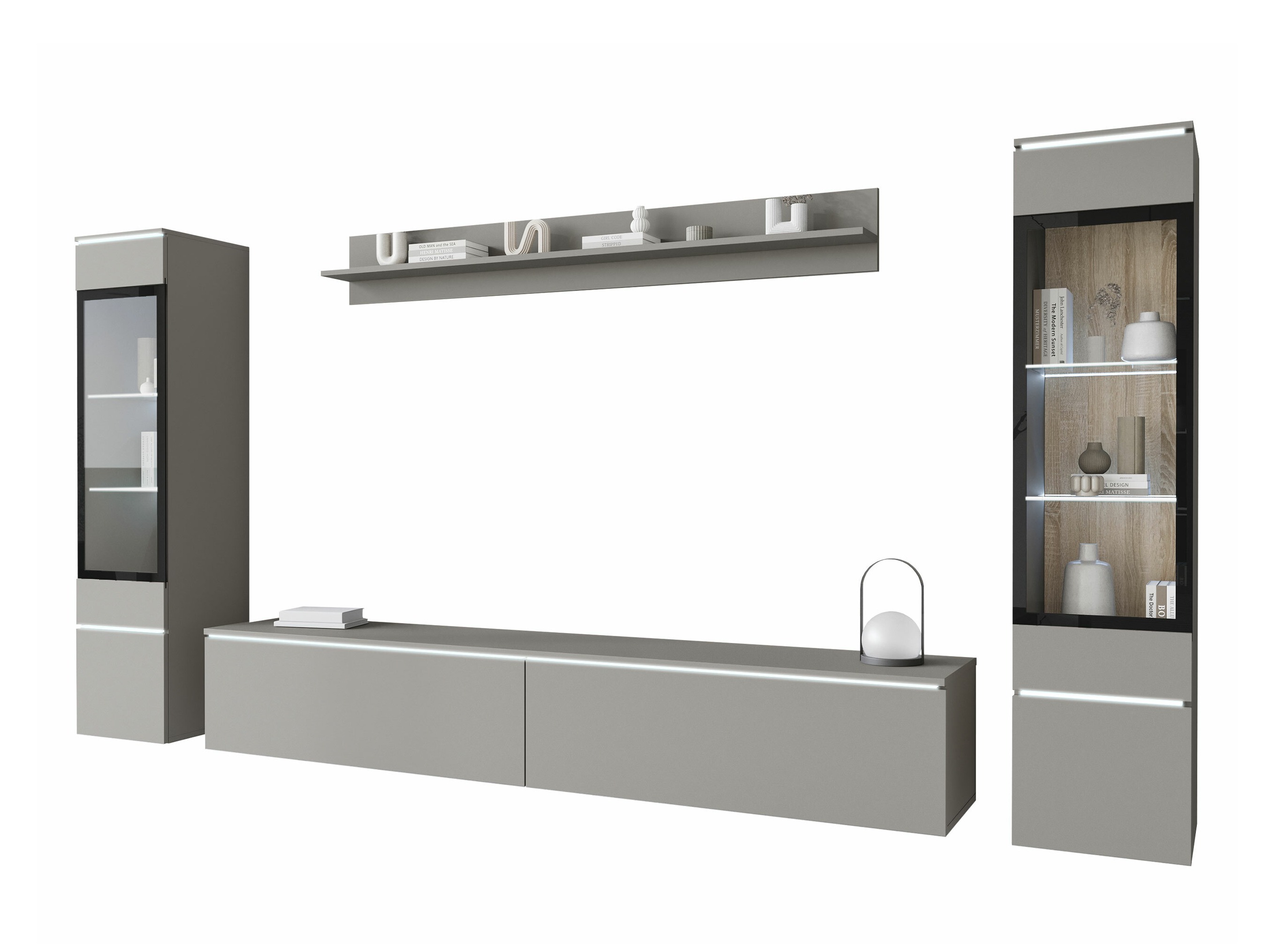 Conjunto para sala de estar Sarasota 126 (Cinzento)