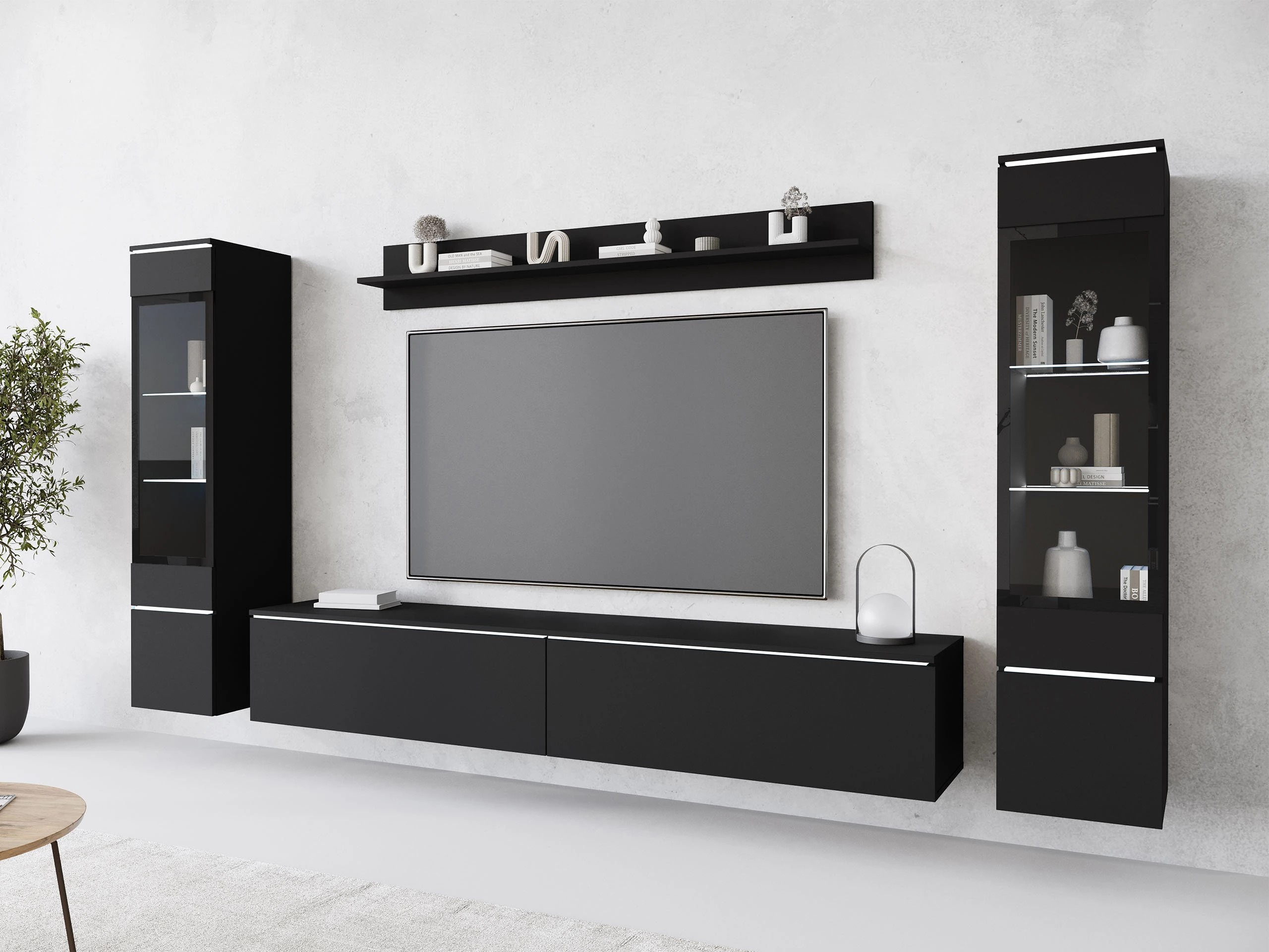 Conjunto para sala de estar Sarasota 126 (Grafite)