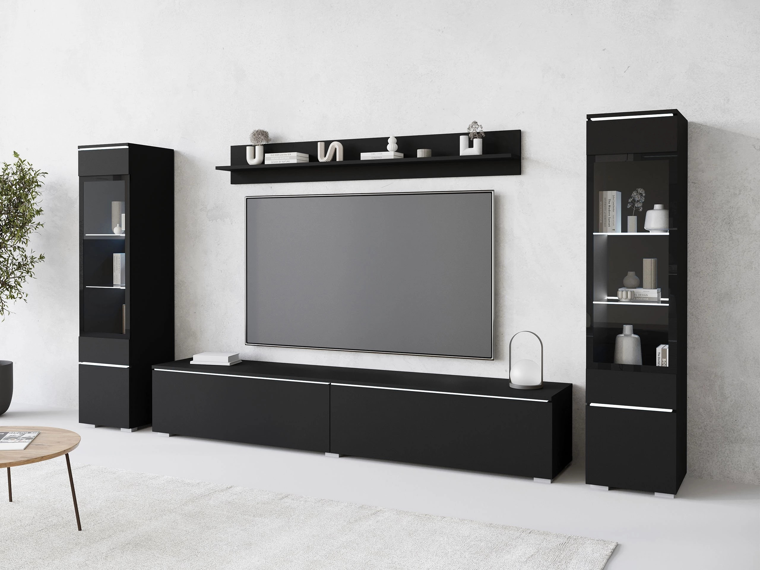 Conjunto para sala de estar Sarasota 126 (Grafite)