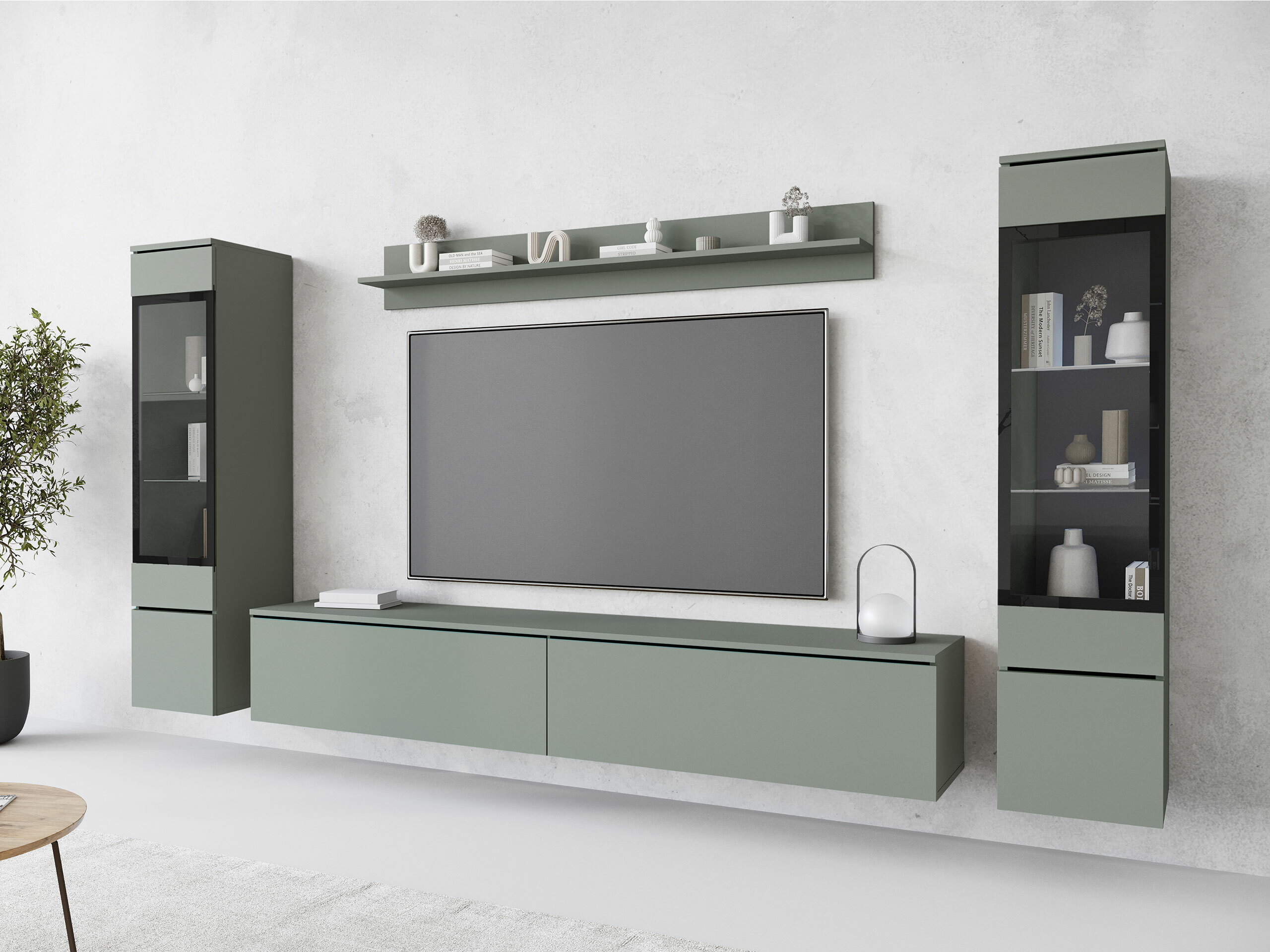 Conjunto para sala de estar Sarasota 126 (Verde empoeirado)