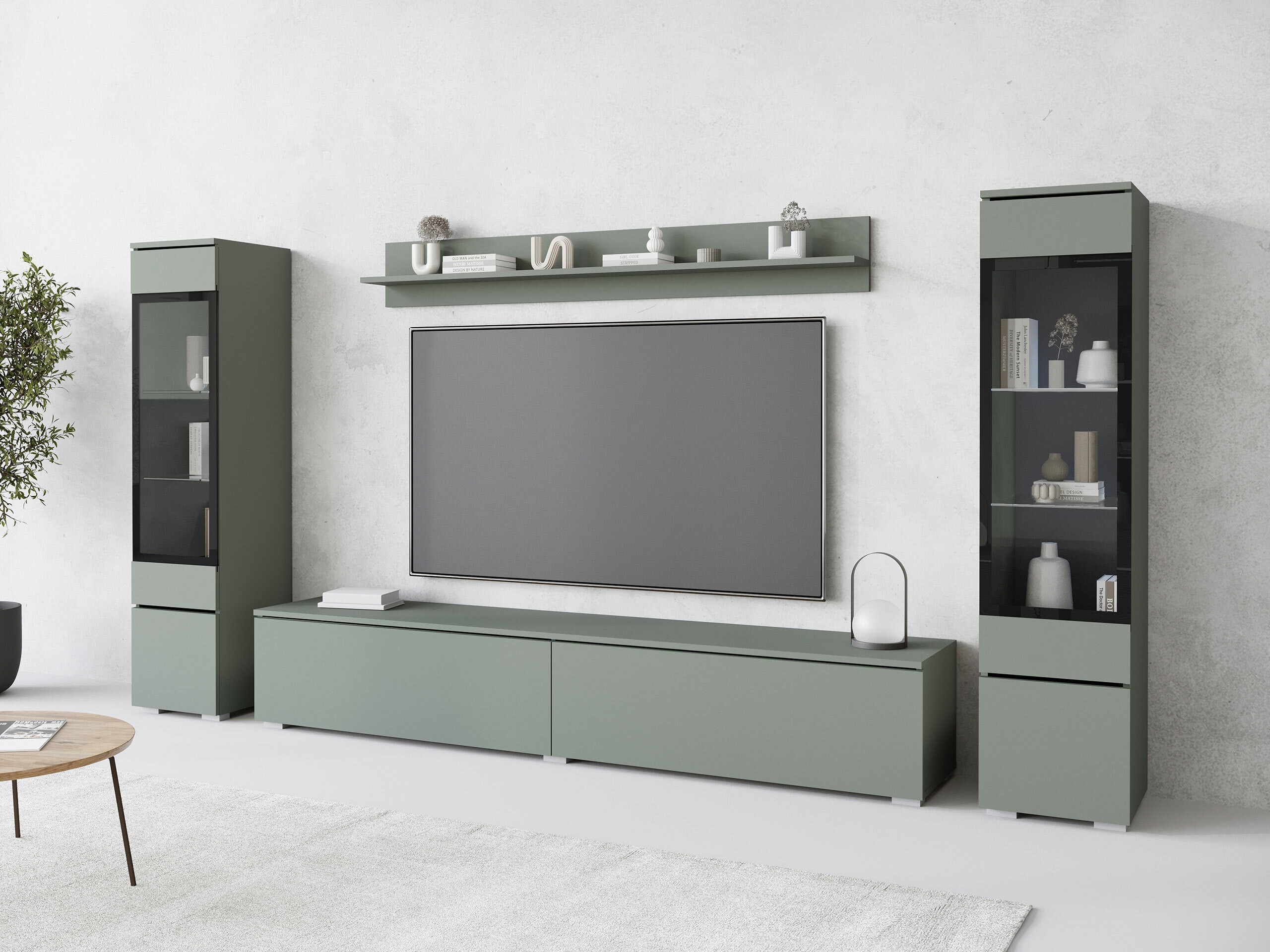 Conjunto para sala de estar Sarasota 126 (Verde empoeirado)