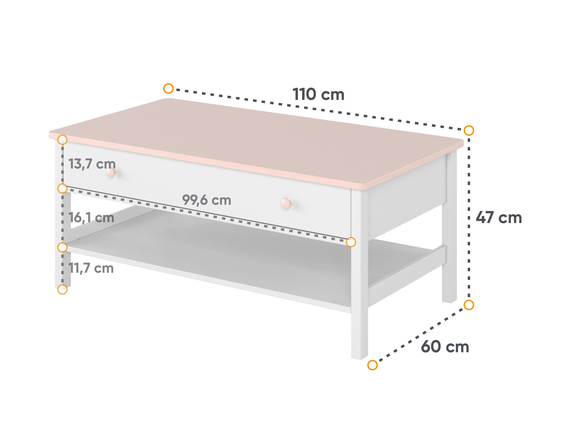 Mesa de centro Elblive 134