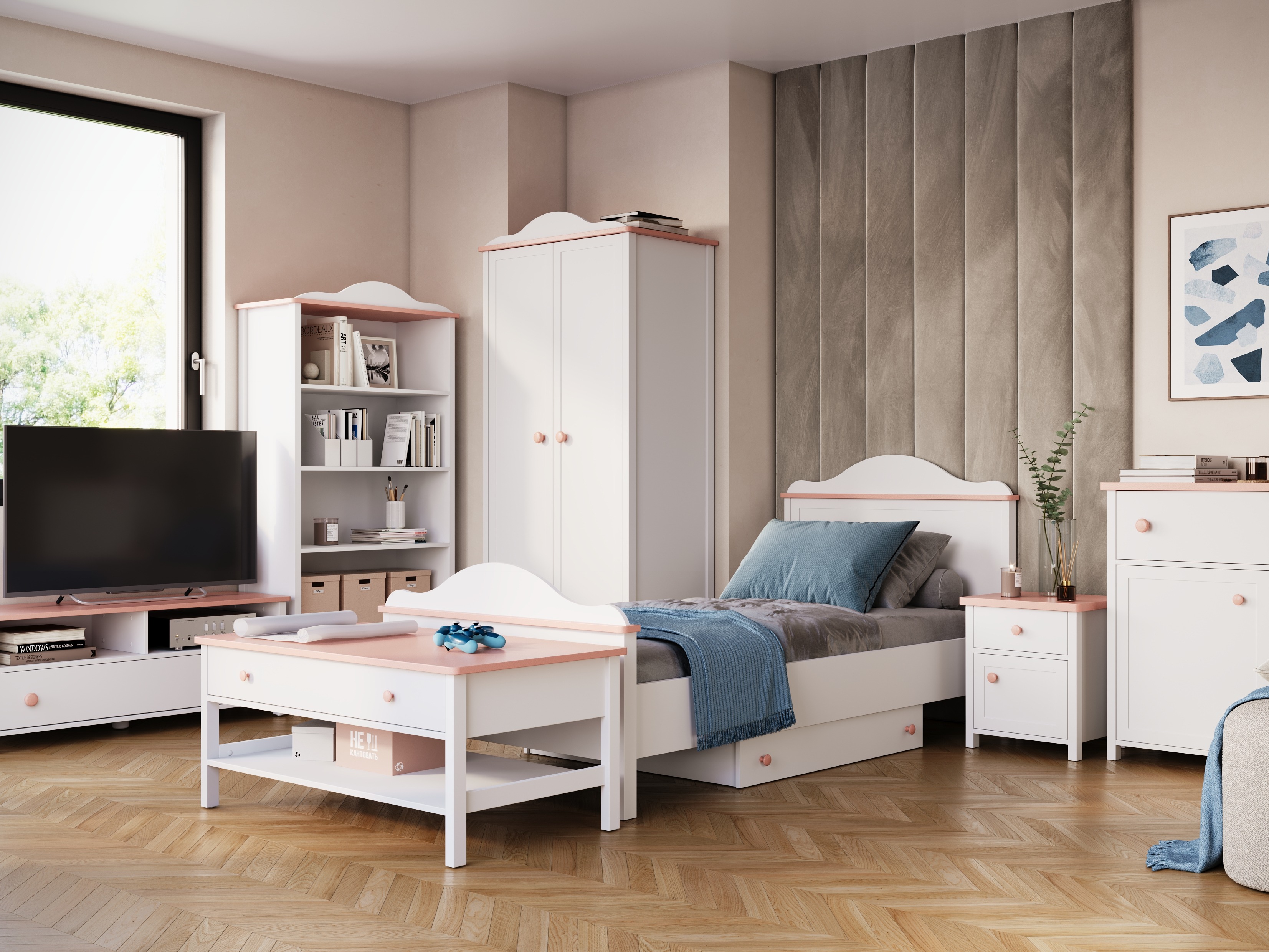 Mesa para revistas Elblive 134