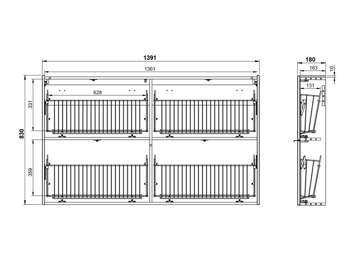 Conjunto para corredor Cirsale 112