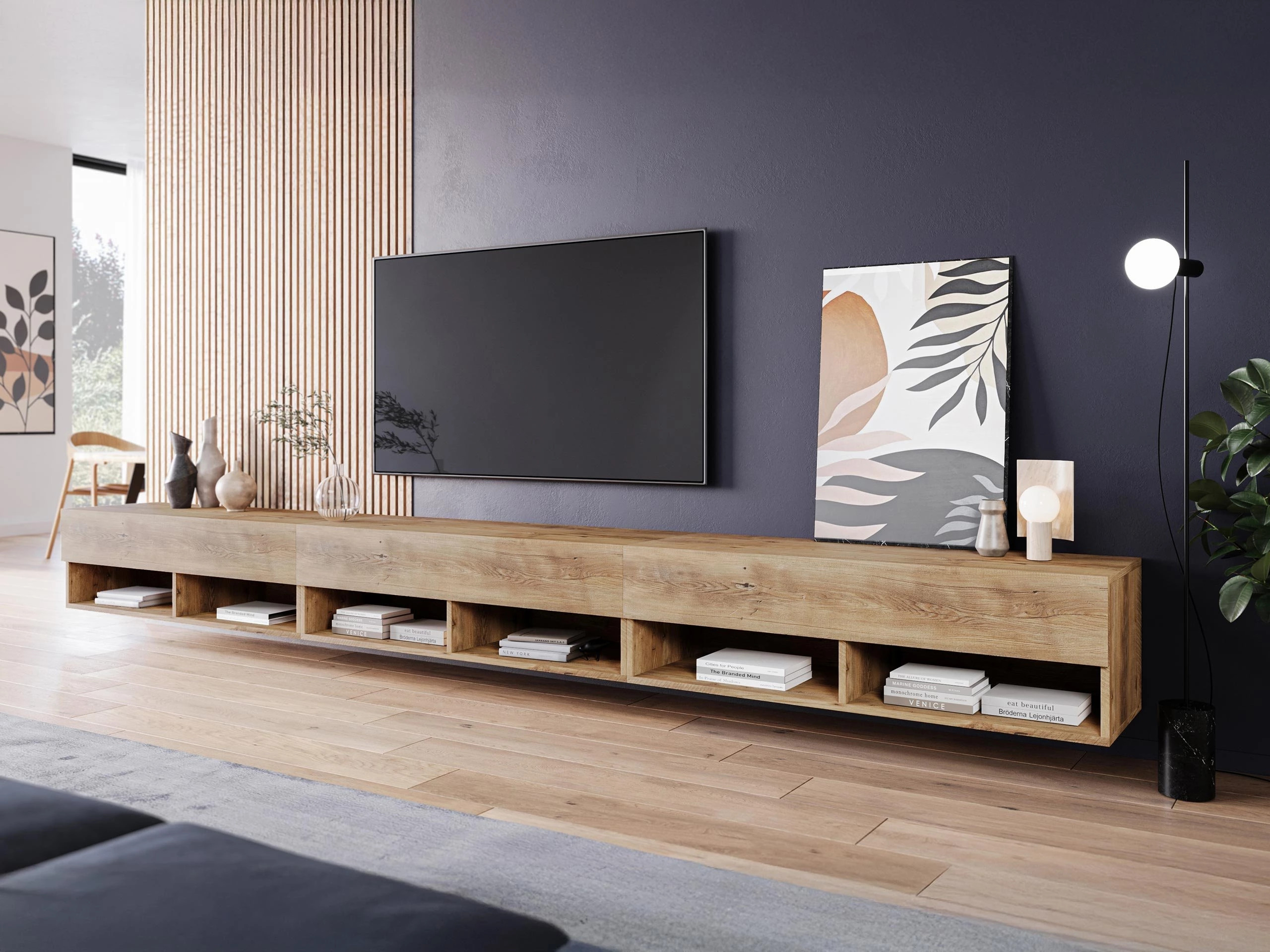 Móvel de TV Sarasota 144 (Castanha)