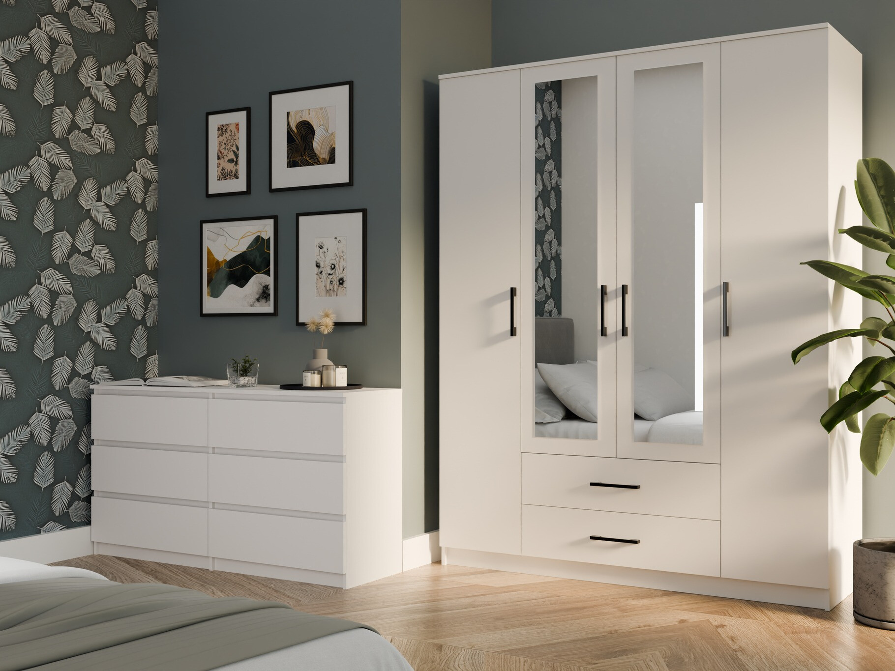 Roupeiro Mandeville 117 (Branco)