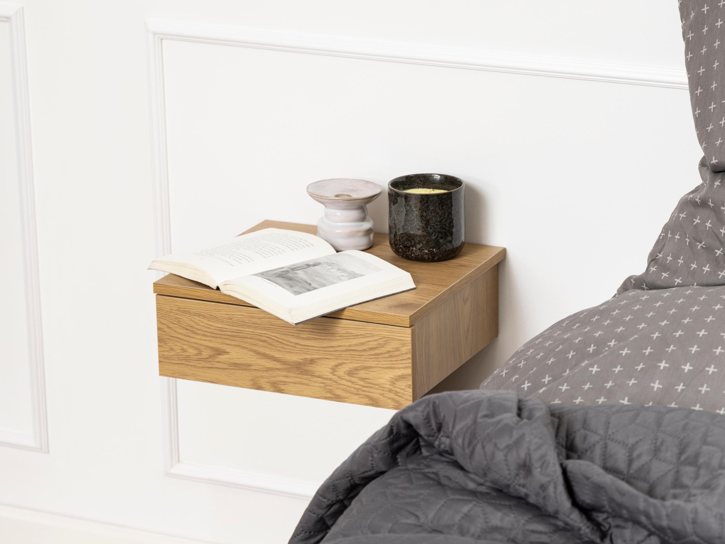 Mesa de cabeceira Norsica 601 (Carvalho selvagem)