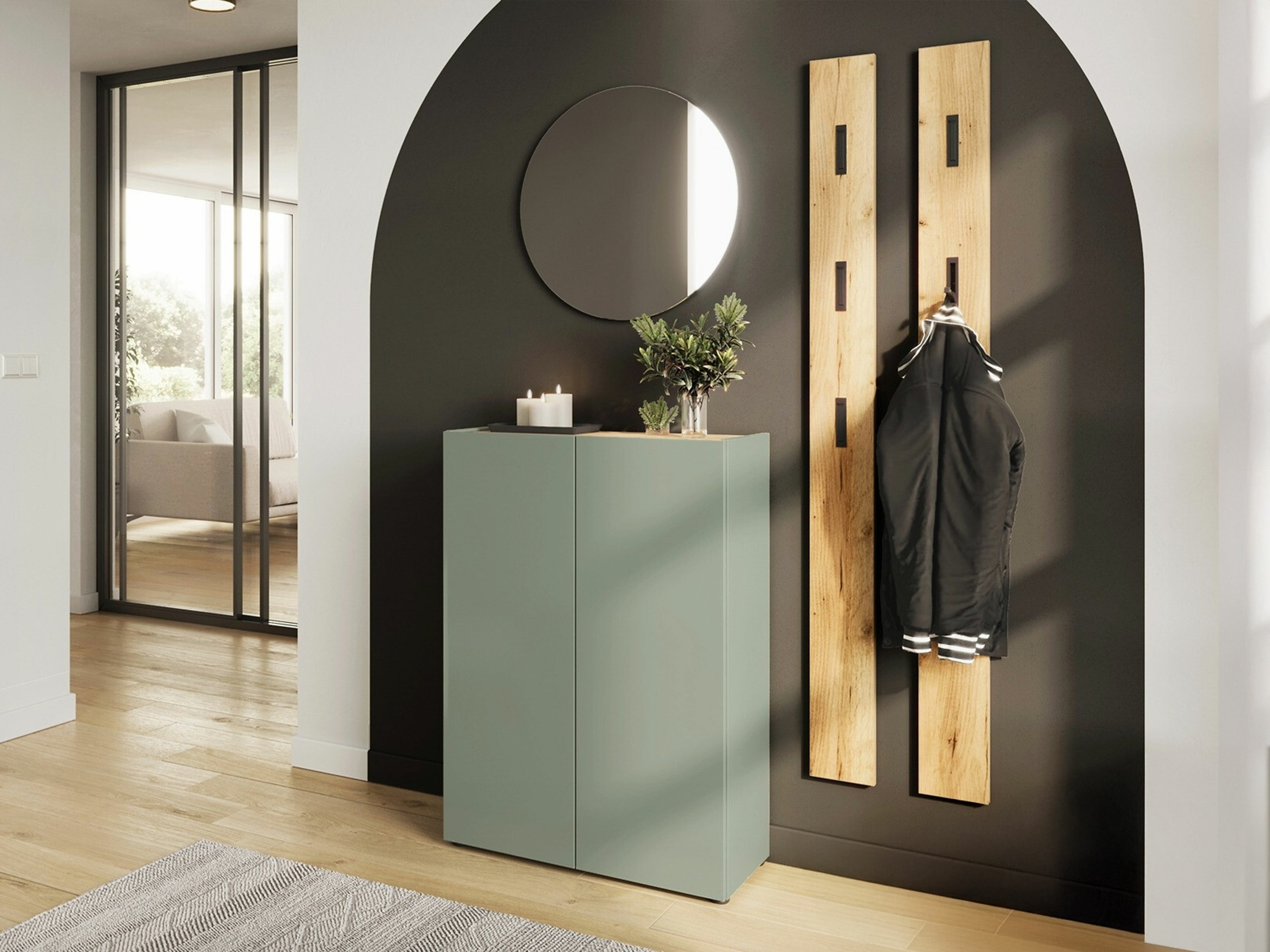 Conjunto para corredor Lircamu 101 (Verde empoeirado)