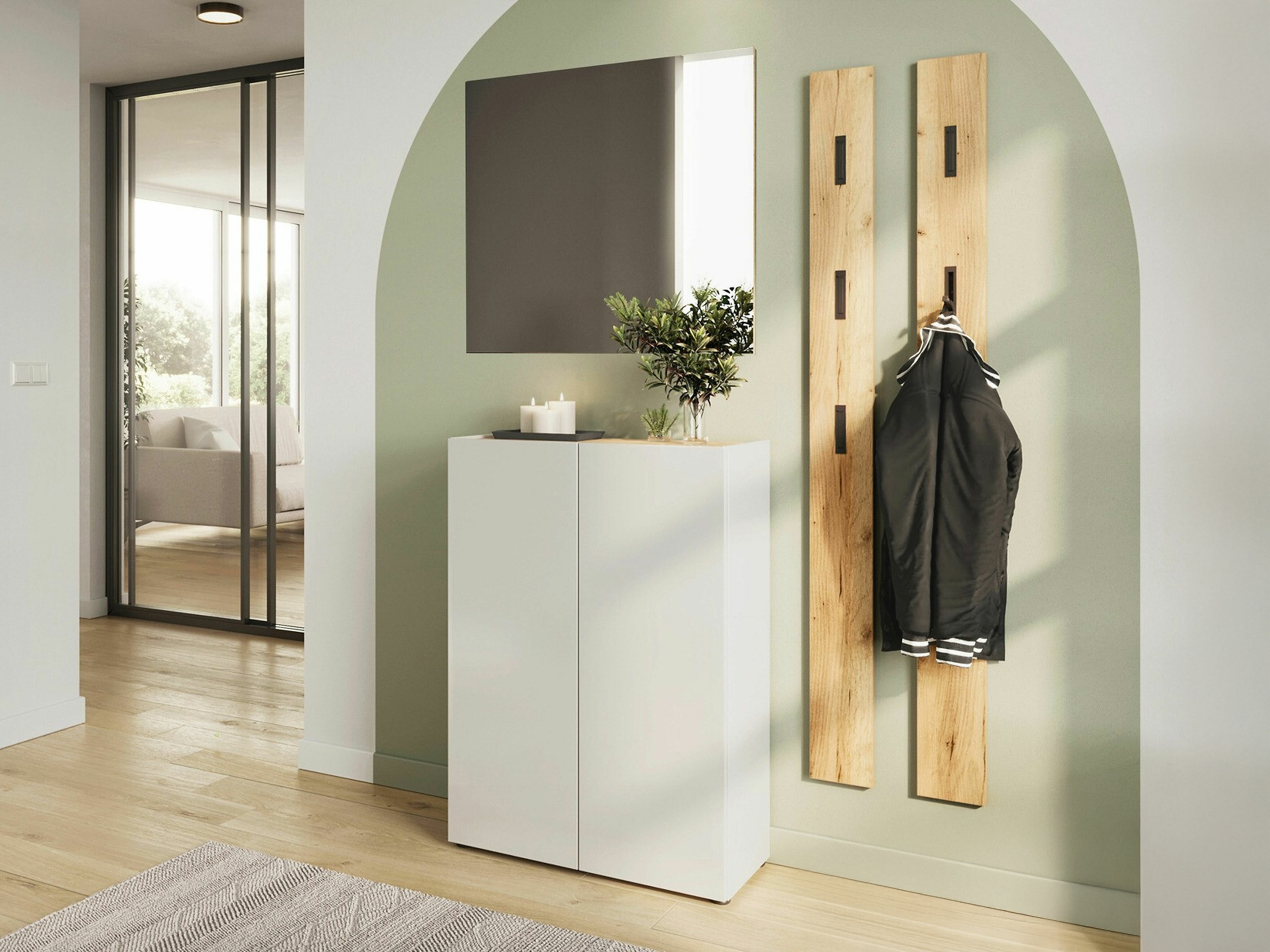 Conjunto para corredor Lircamu 102 (Branco)