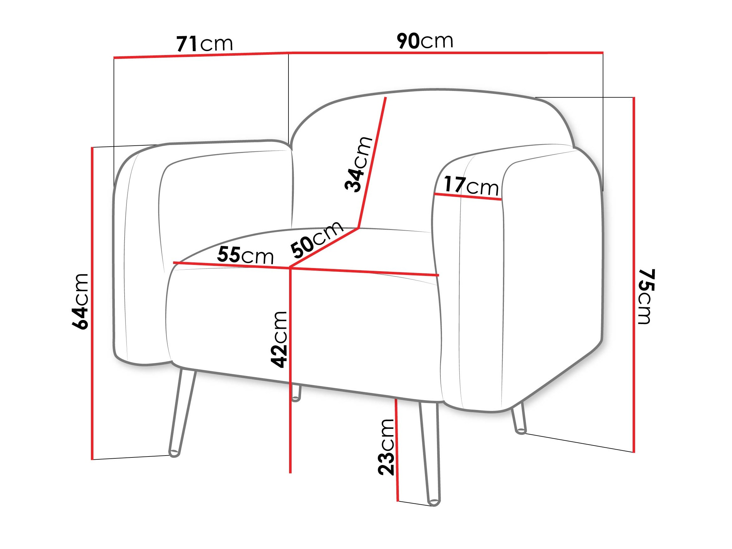 Poltrona Comfivo 486 (Uttario Velvet 2978)