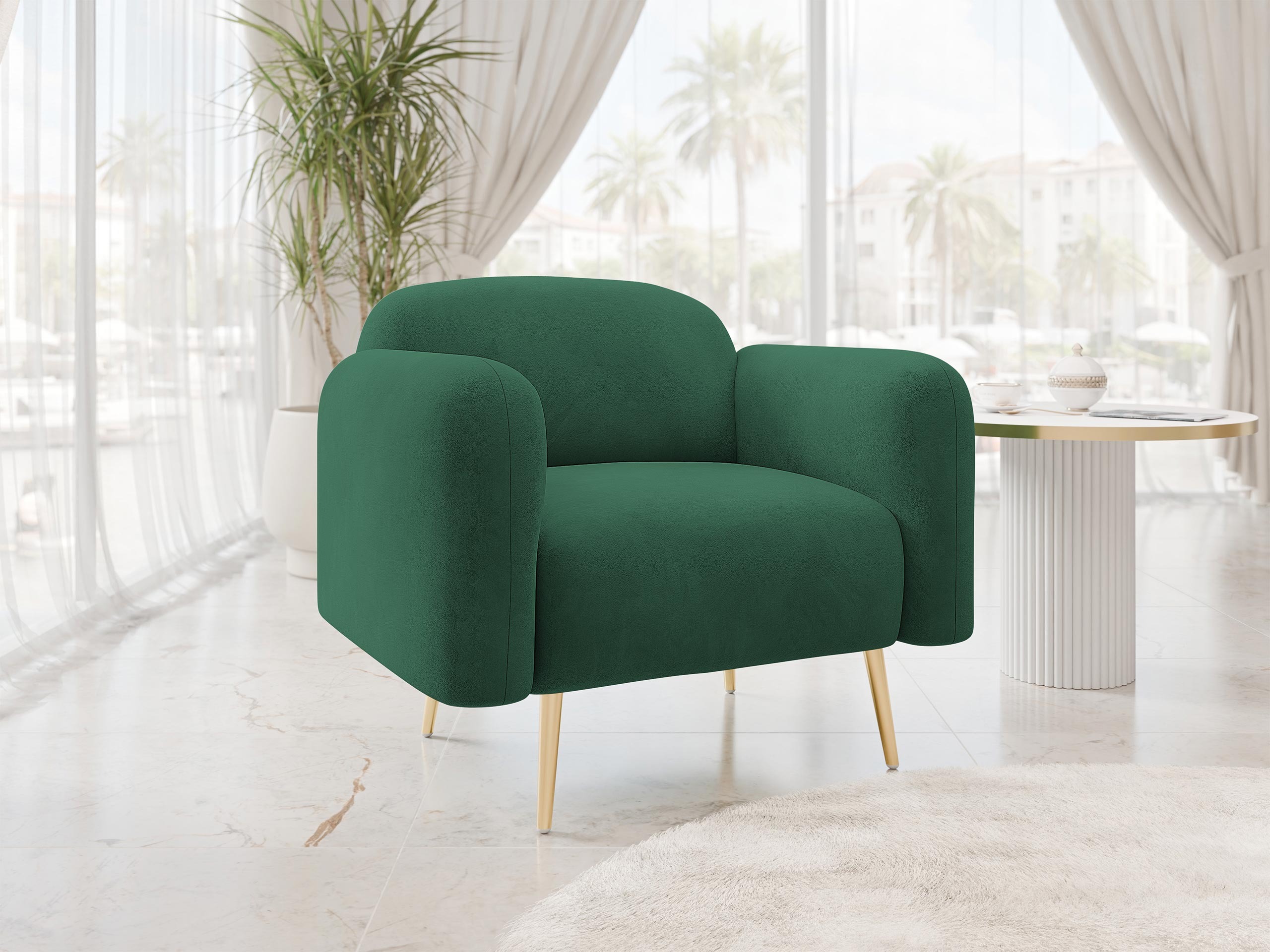 Poltrona Comfivo Beatitudo I (Uttario Velvet 2952)