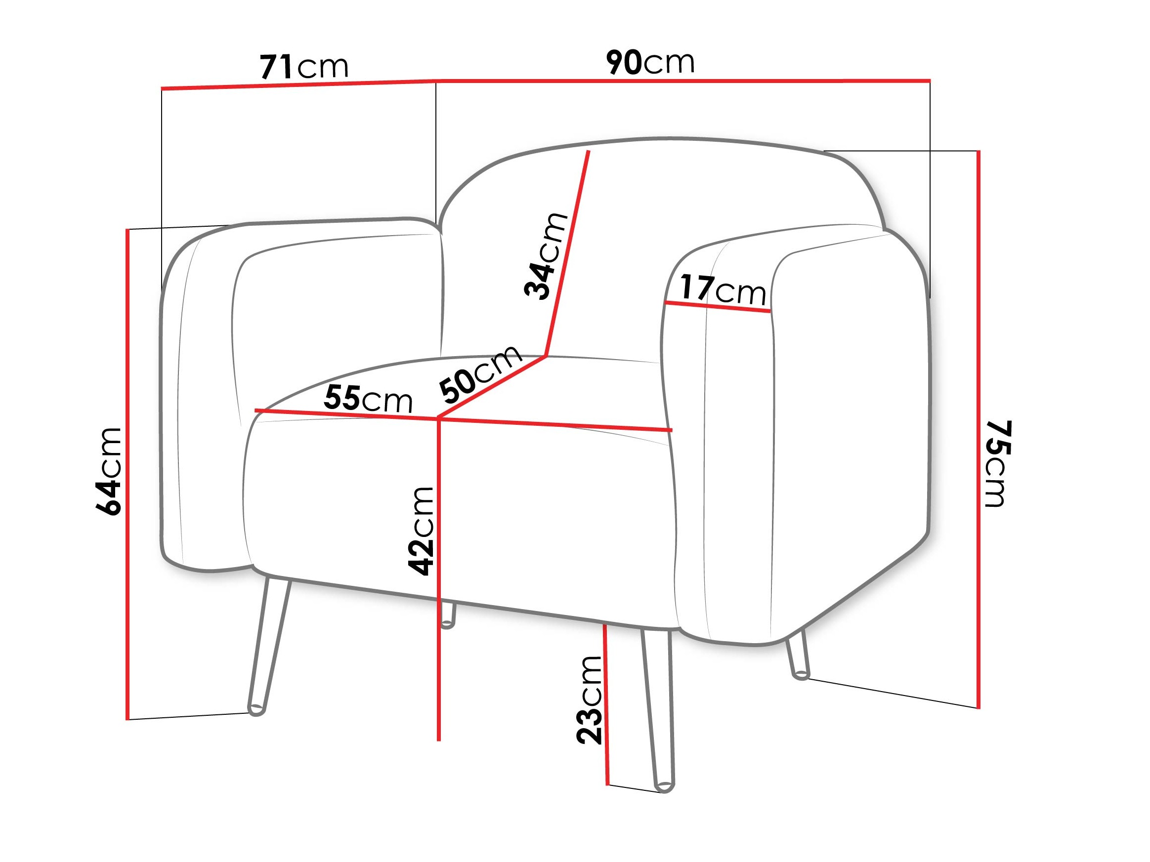 Poltrona Comfivo Beatitudo I (Uttario Velvet 2952)