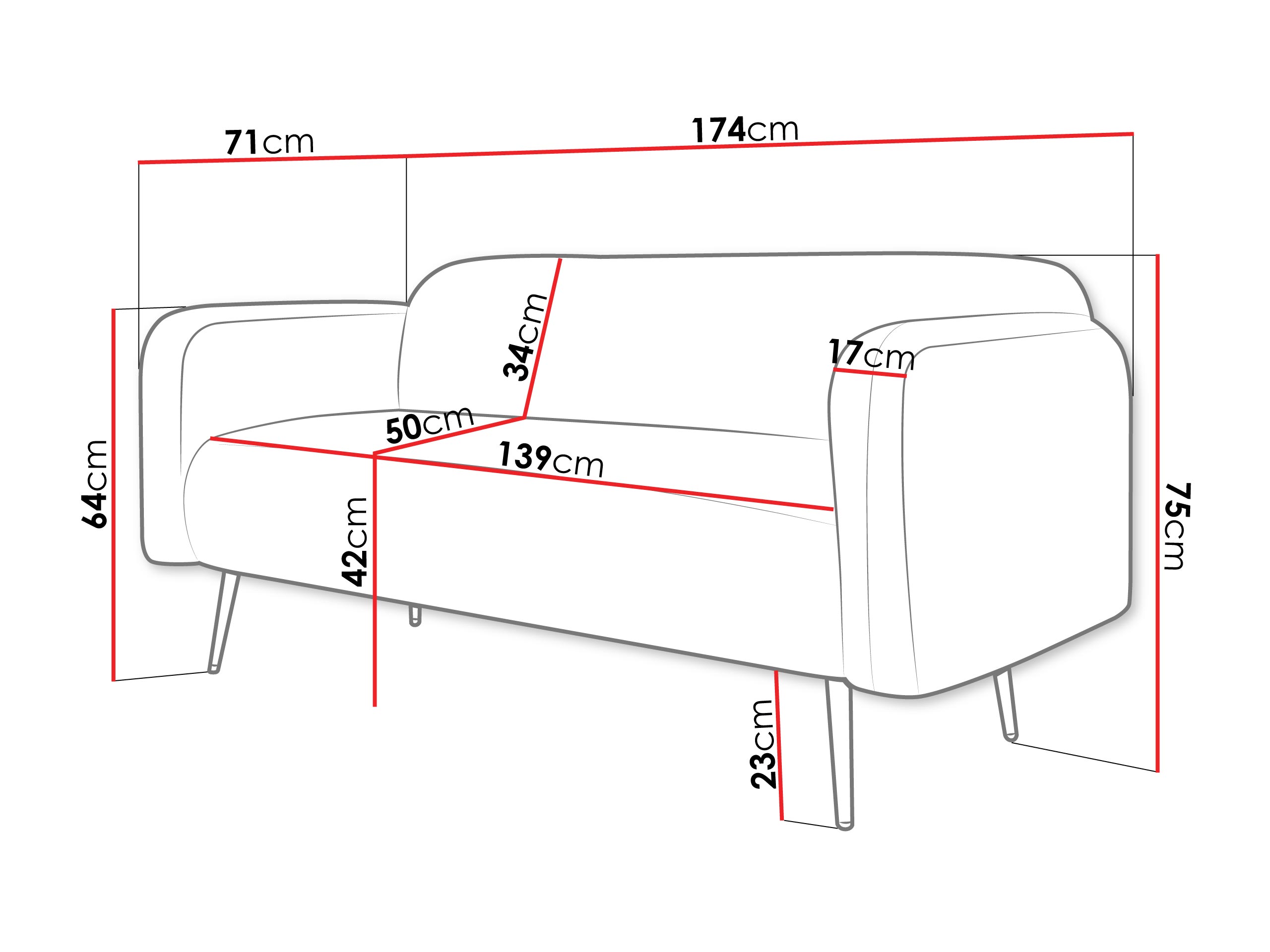 Sofá Comfivo Beatitudo II (Uttario Velvet 2978)