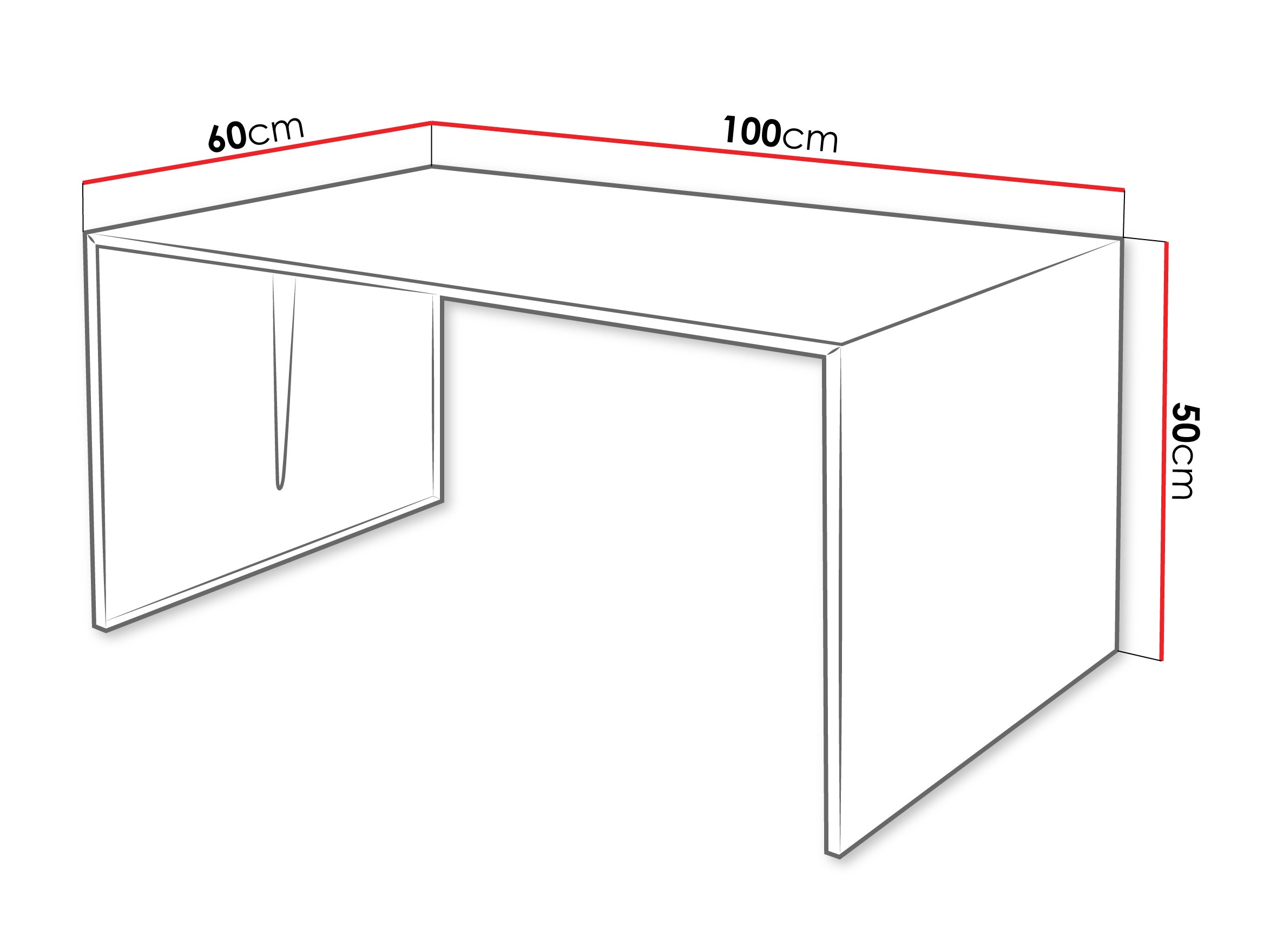 Mesa de centro Oswego 146 (Preto)