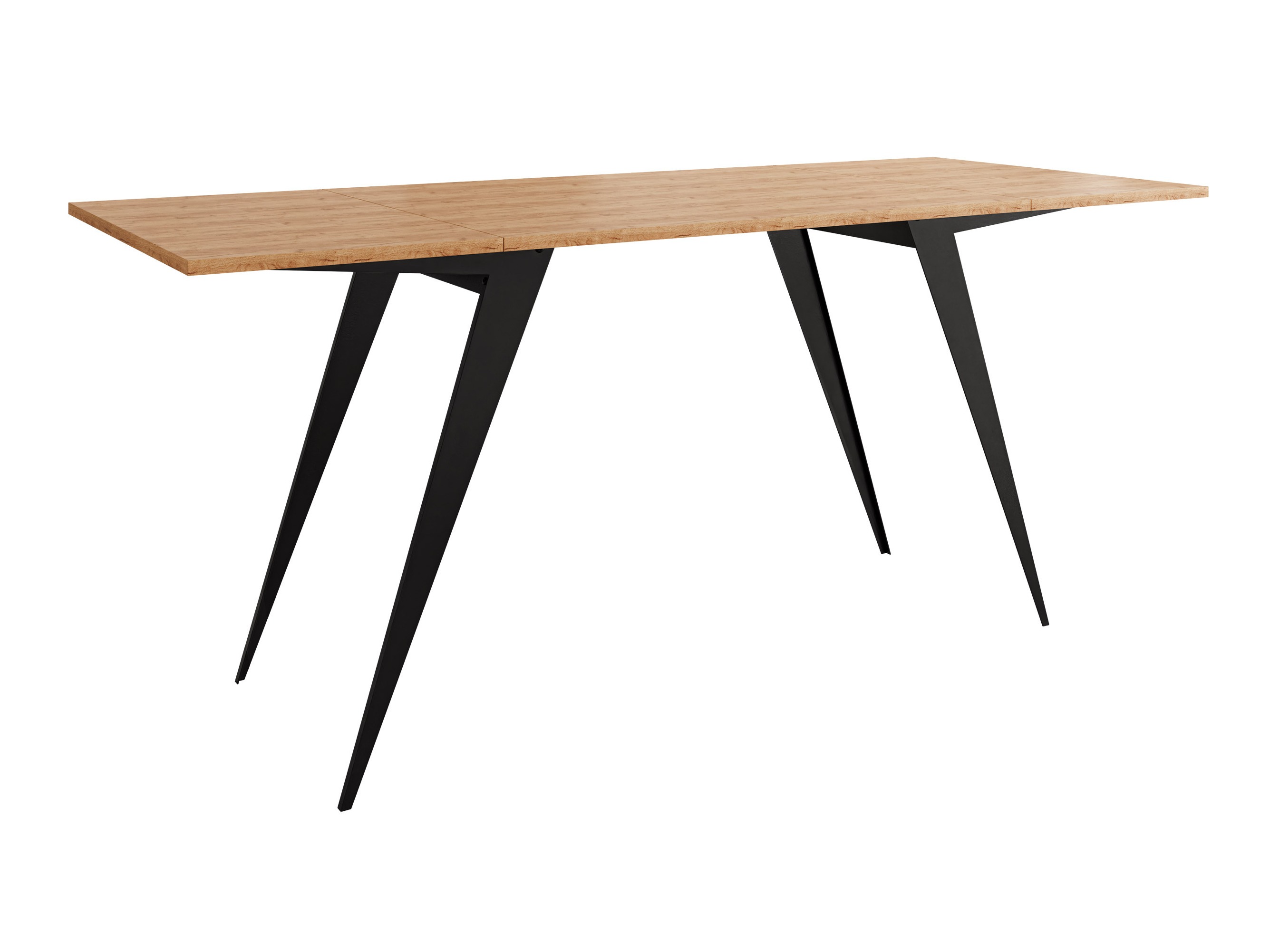 Transforming mesa de centro Oswego 150 (Craft de carvalho dourado + Preto)