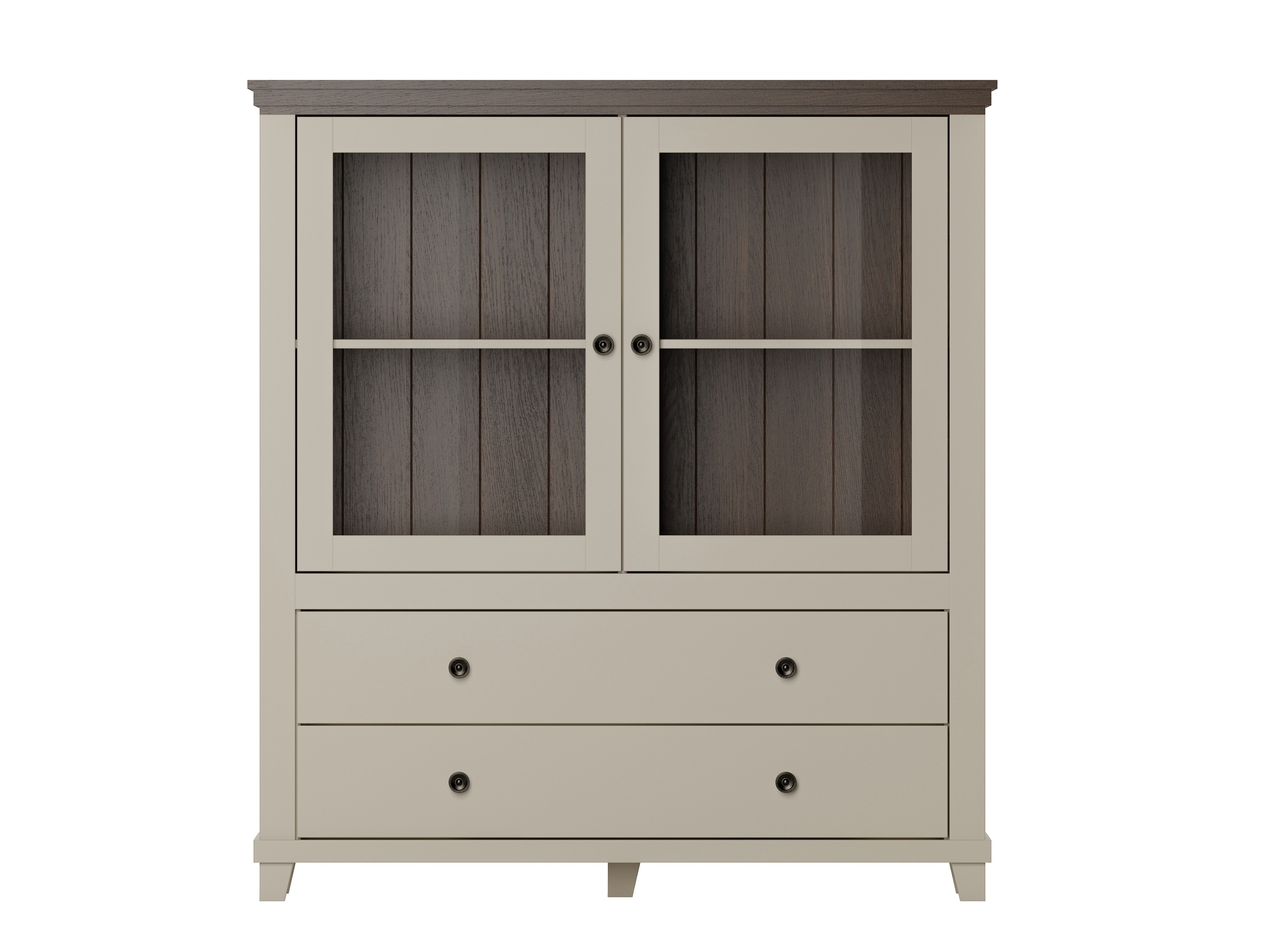 Cómoda Tolnue 105 (Bege claro + Carvalho)