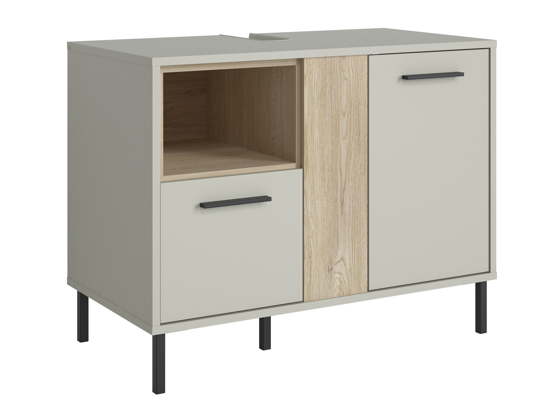 Armário com lavatório de apoio próprio para casa de banho Camelbu 100