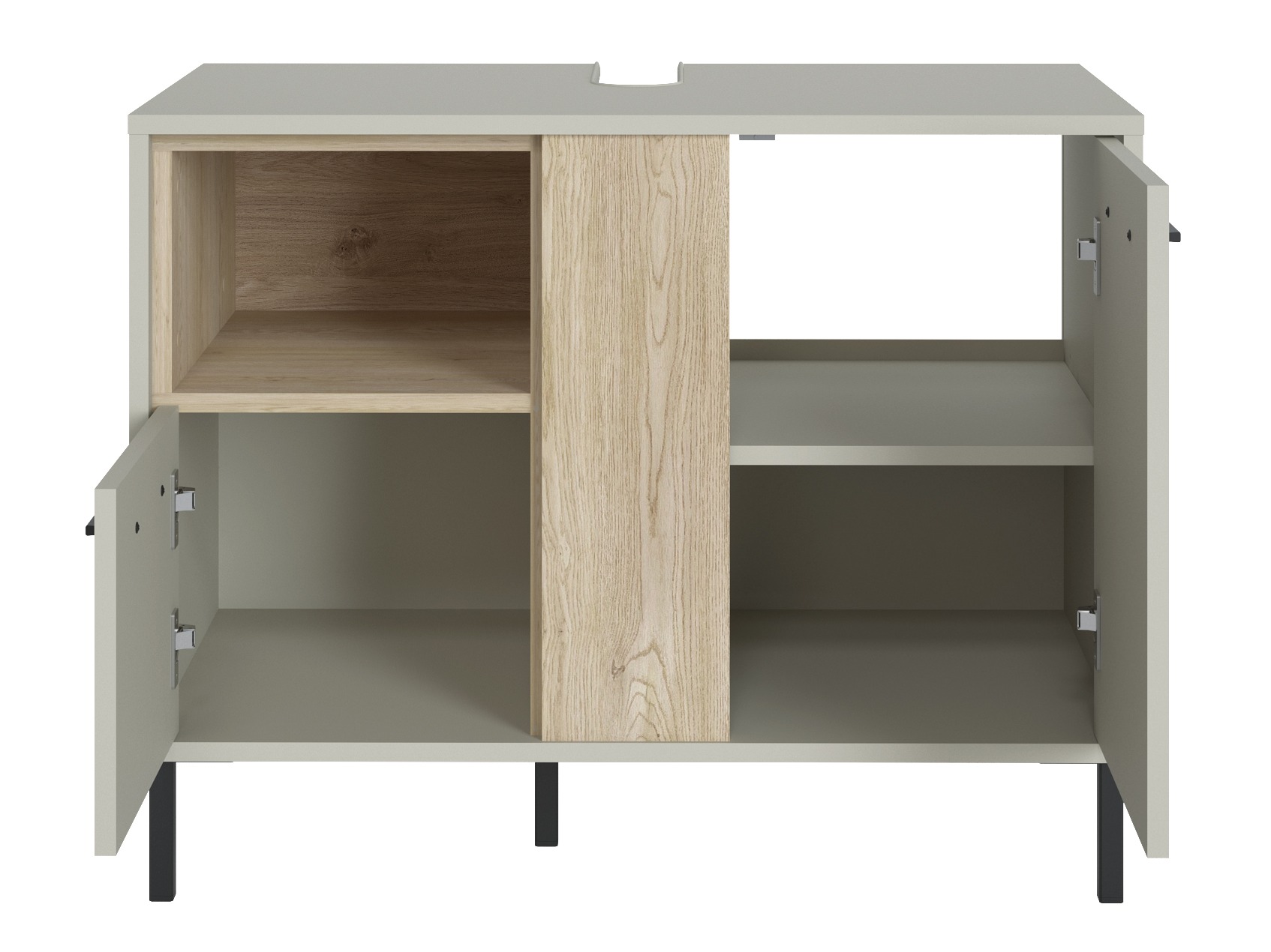 Armário com lavatório de apoio próprio para casa de banho Camelbu 100