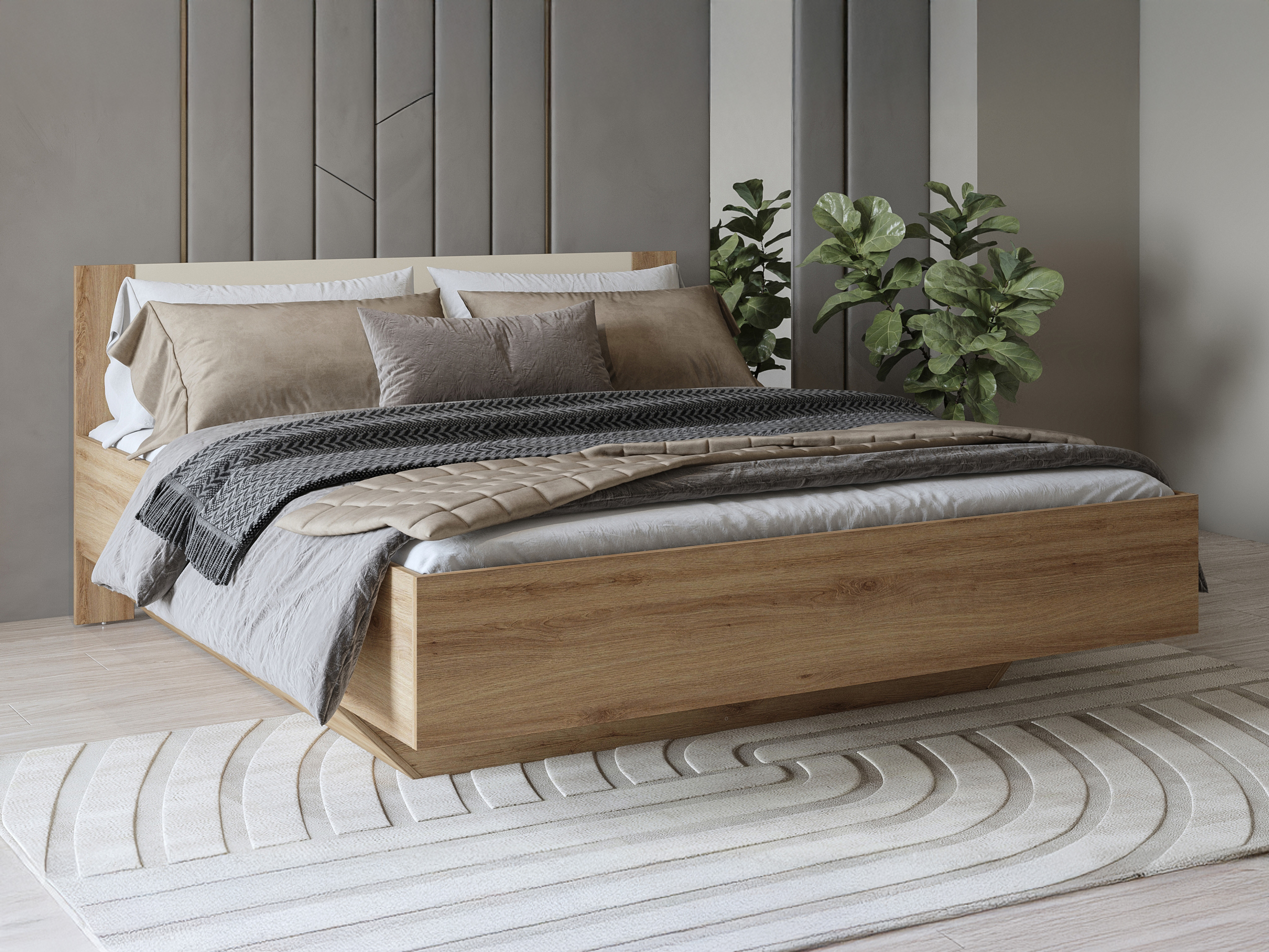 Cama Mirsevi 106 (160 x 200 cm)