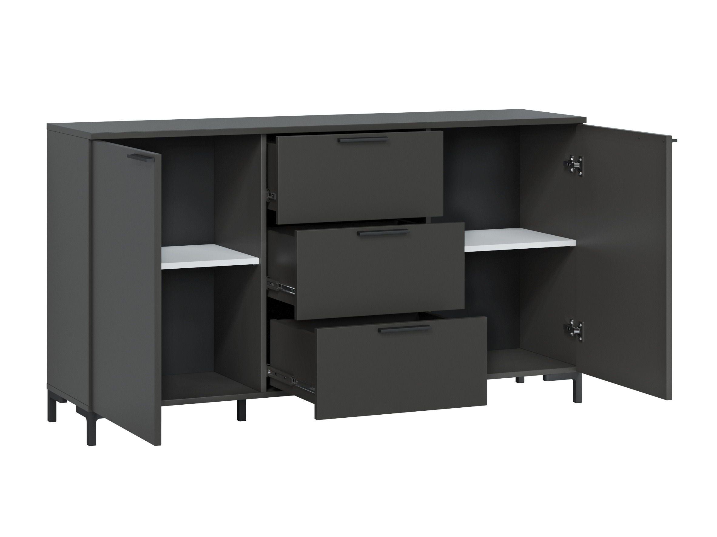 Cómoda Salnola 101 (Cinzento)