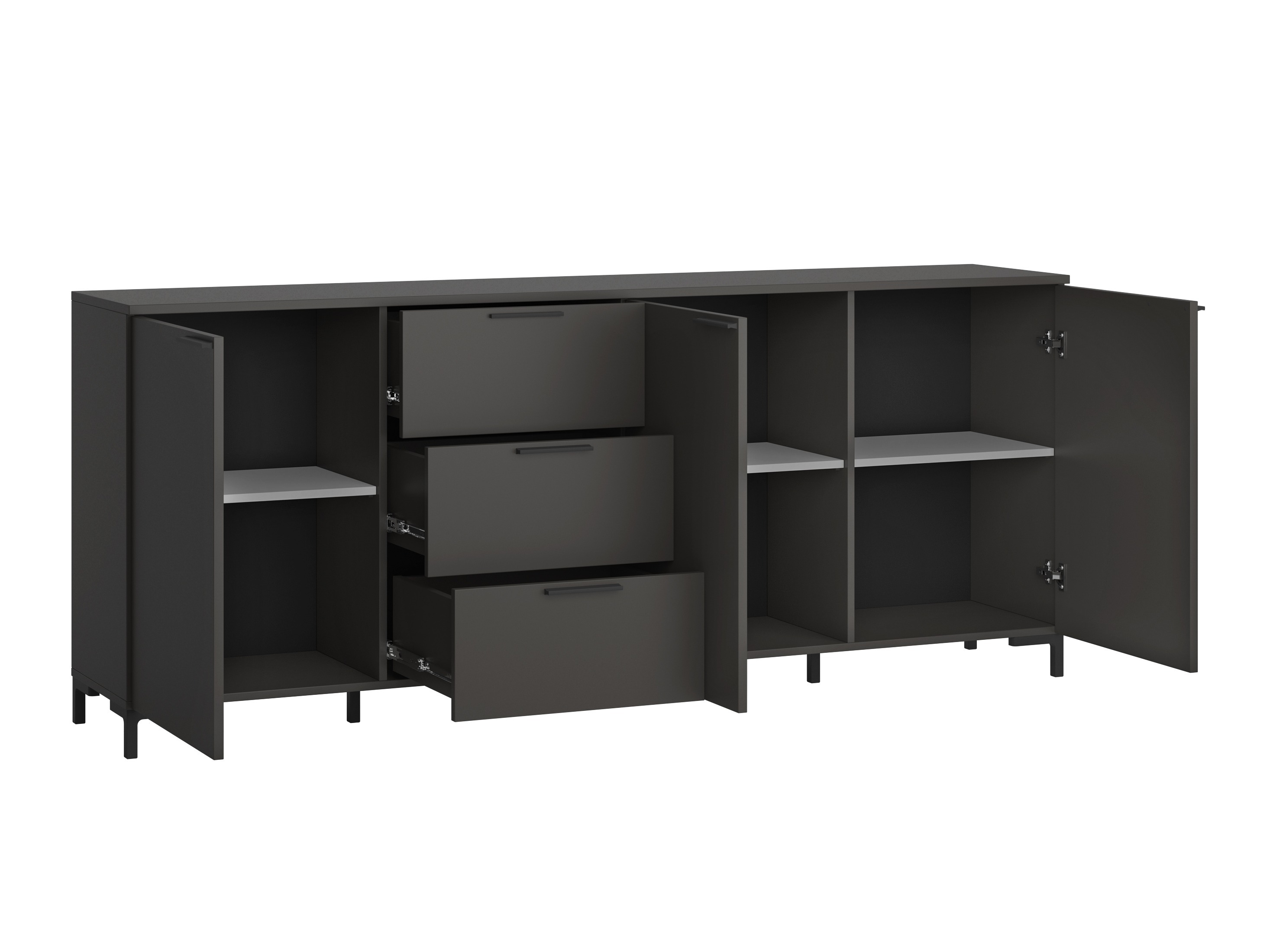 Cómoda Salnola 102 (Cinzento)