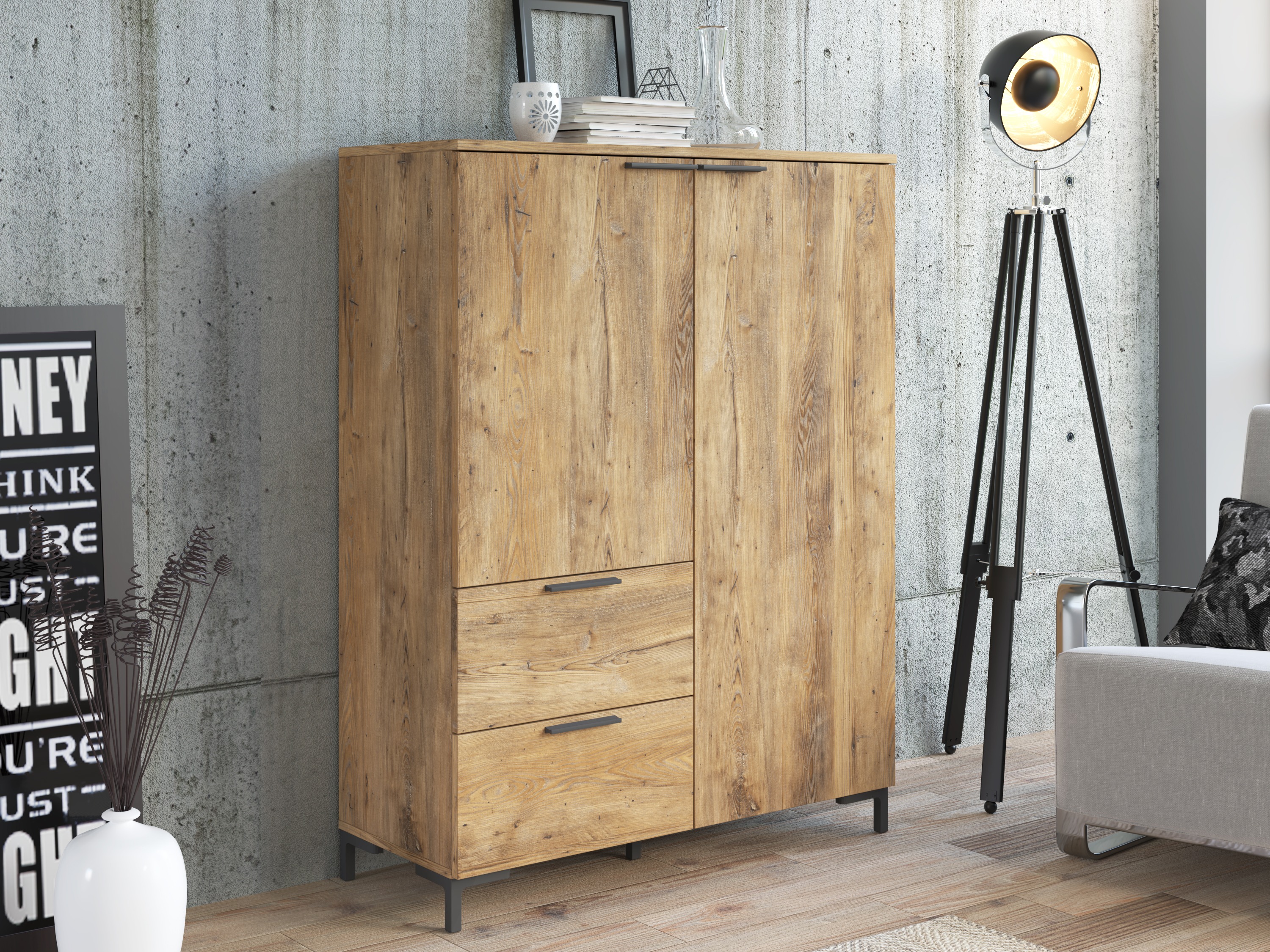 Estante Salnola 100 (Castanha)