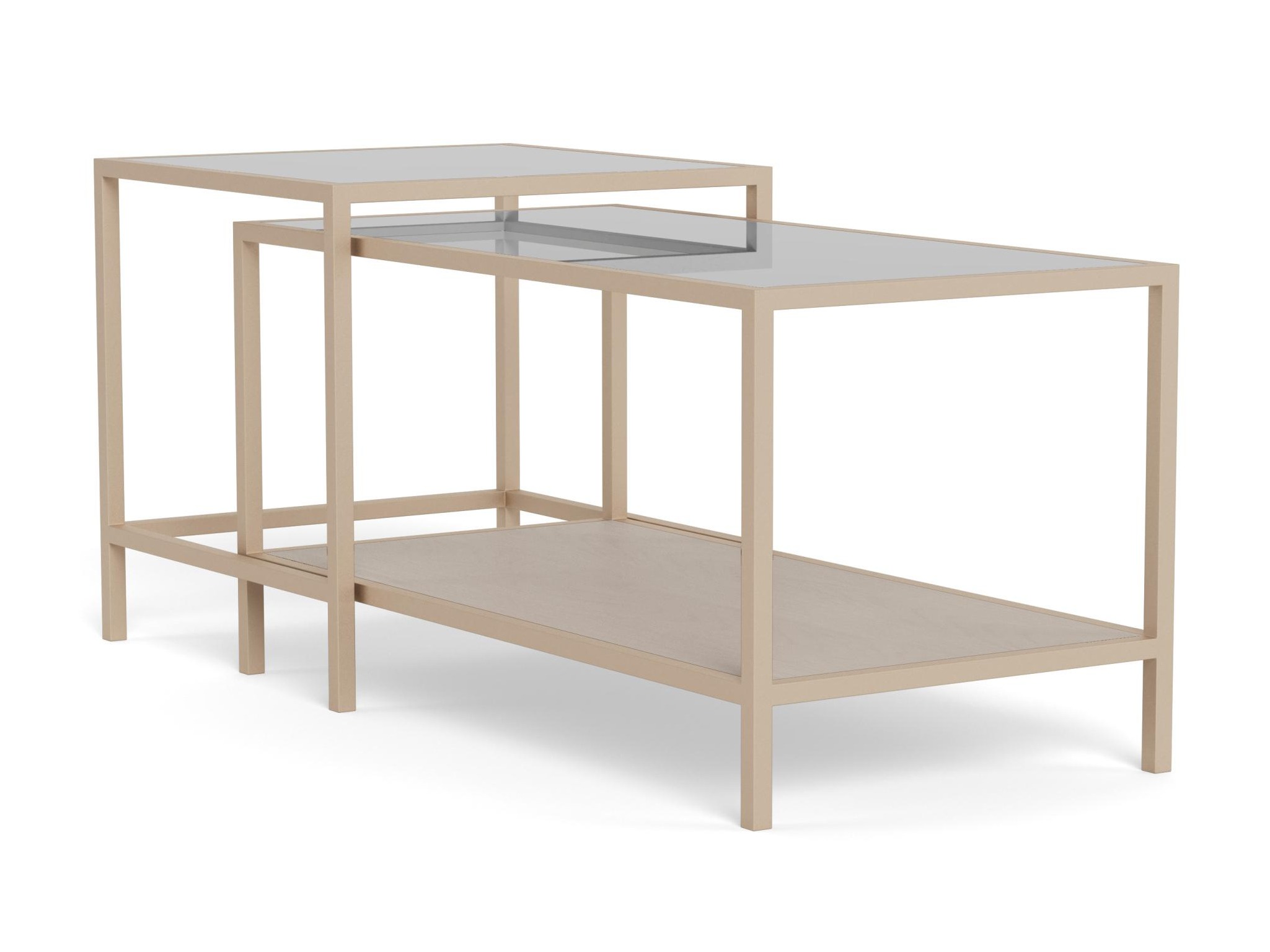 Conjunto de mesa de centro Norsica Sevferi 189 (Cinzento)