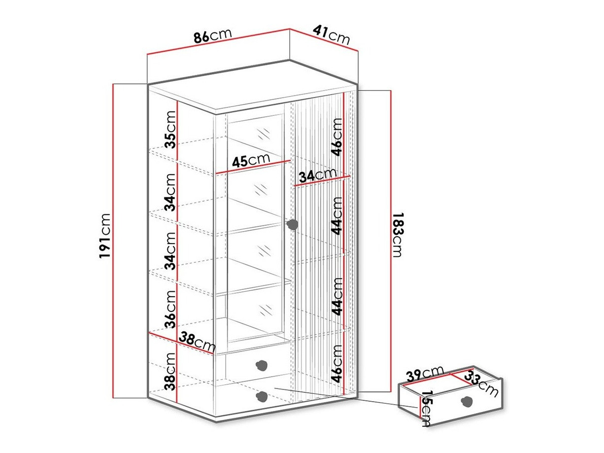 Estante SP6111 com embalagem danificada