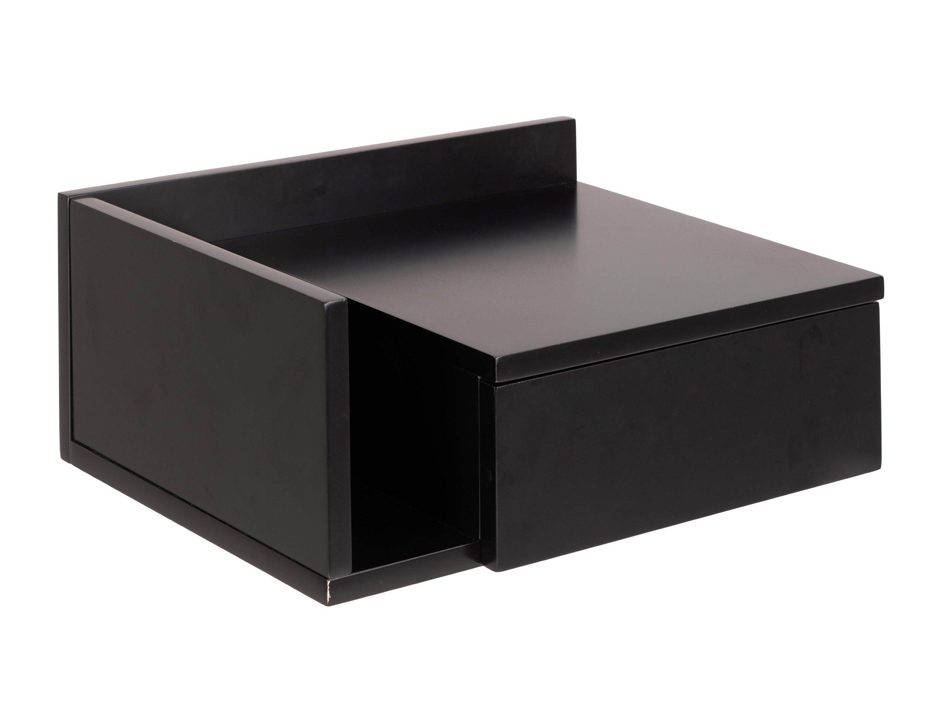 Mesa de cabeceira Norsica 969 (Preto)