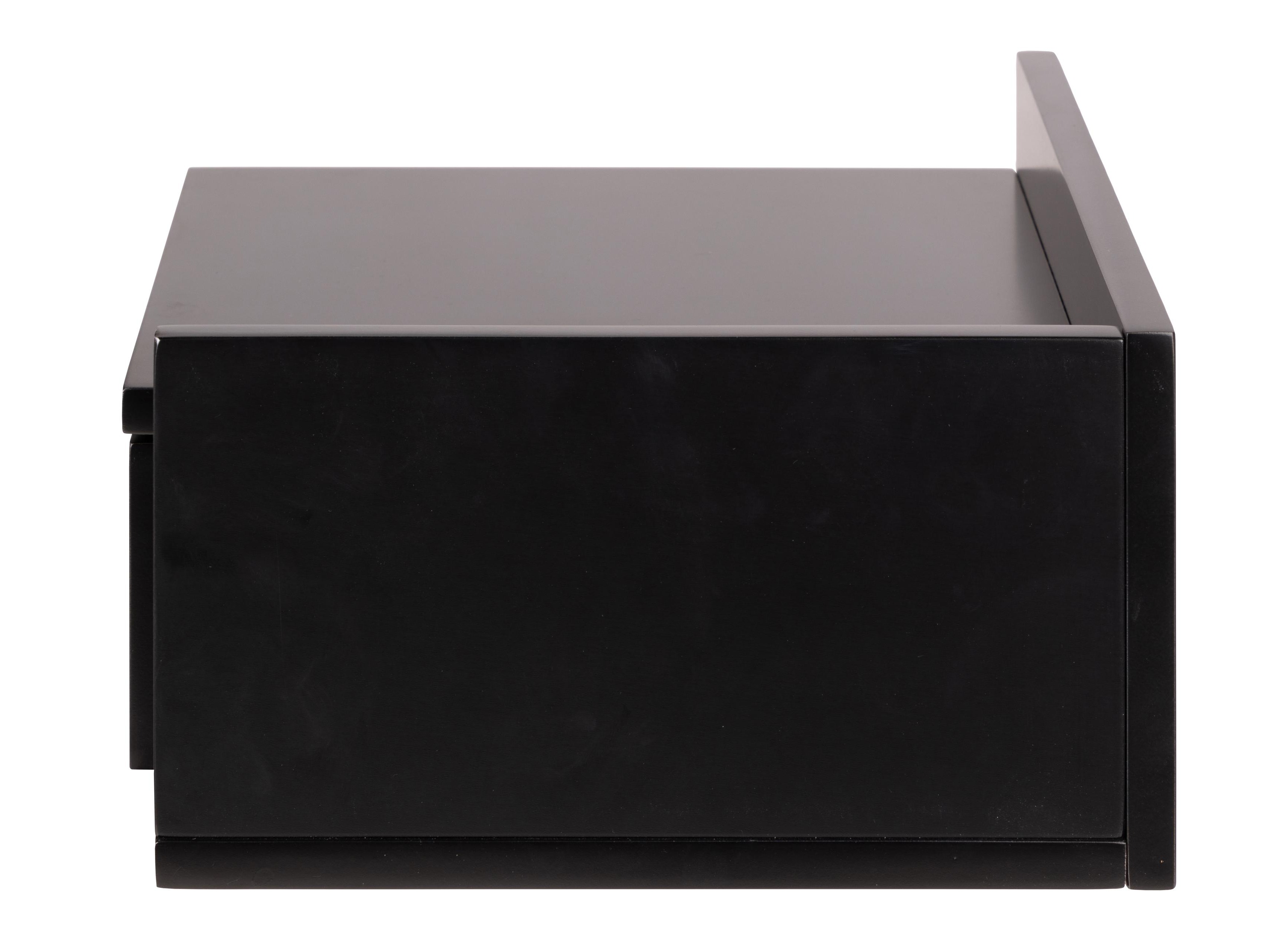 Mesa de cabeceira Norsica 969 (Preto)