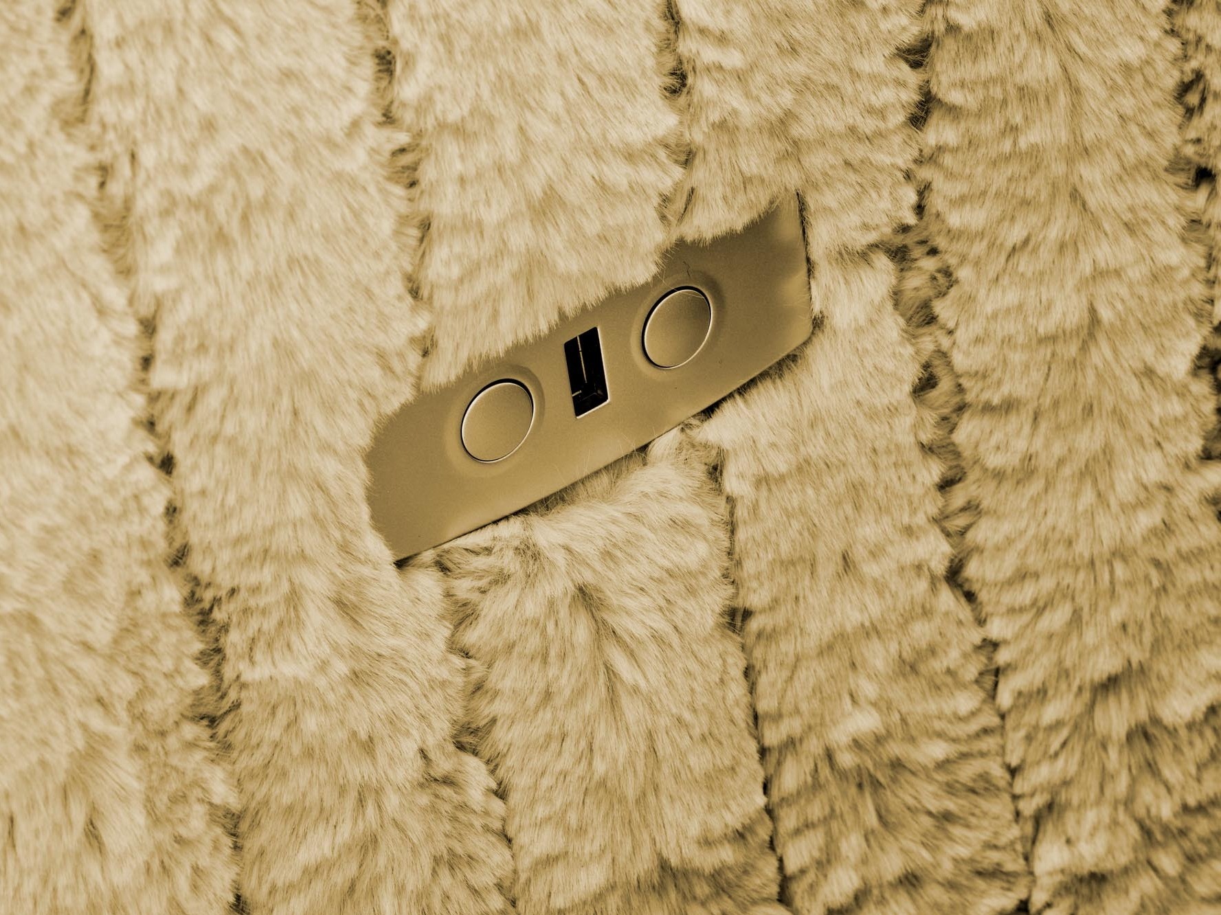 Poltrona reclinável Houston 2079 (Amarelo)