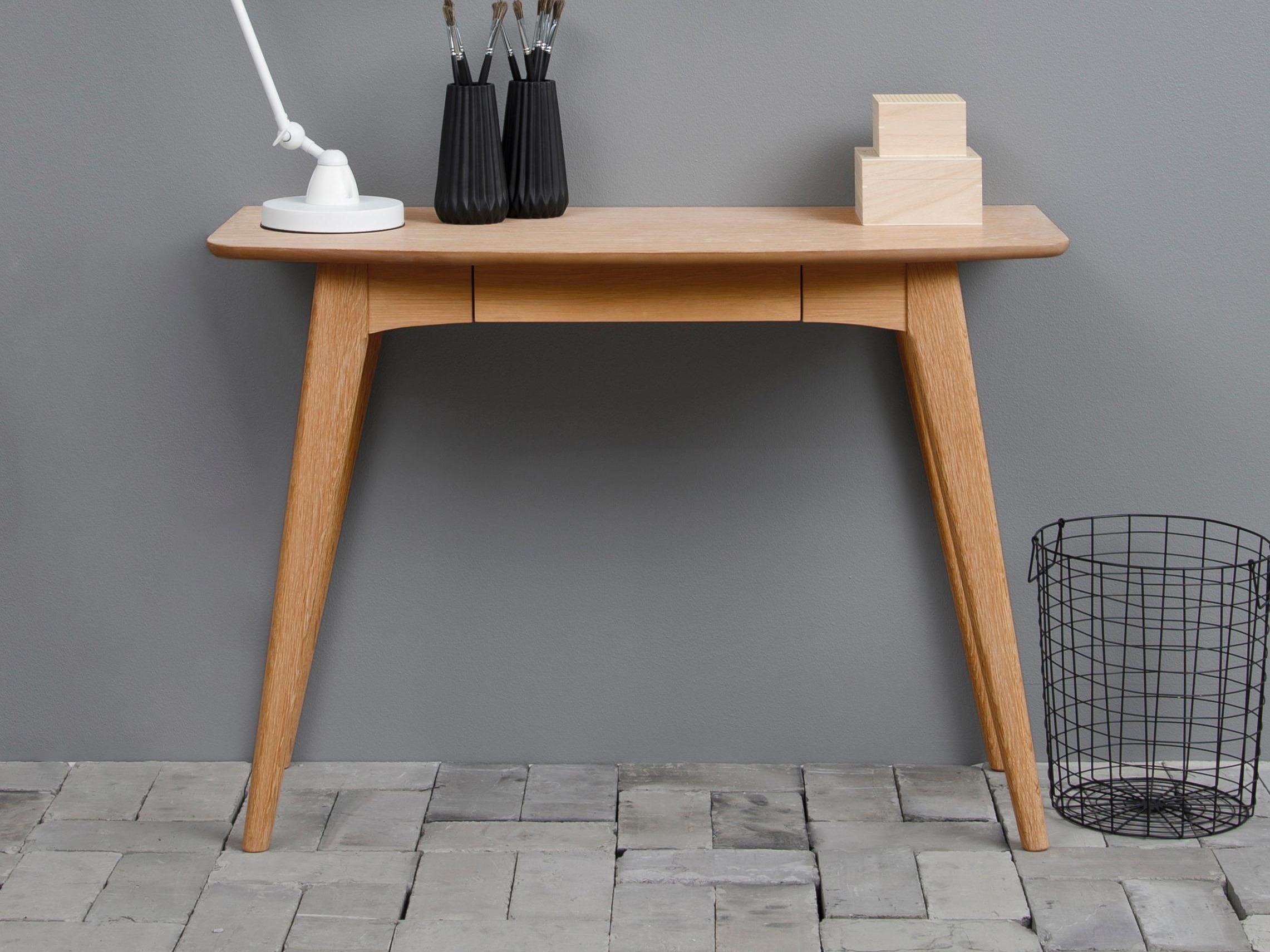 Mesa de escritório Norsica 980 (Carvalho)