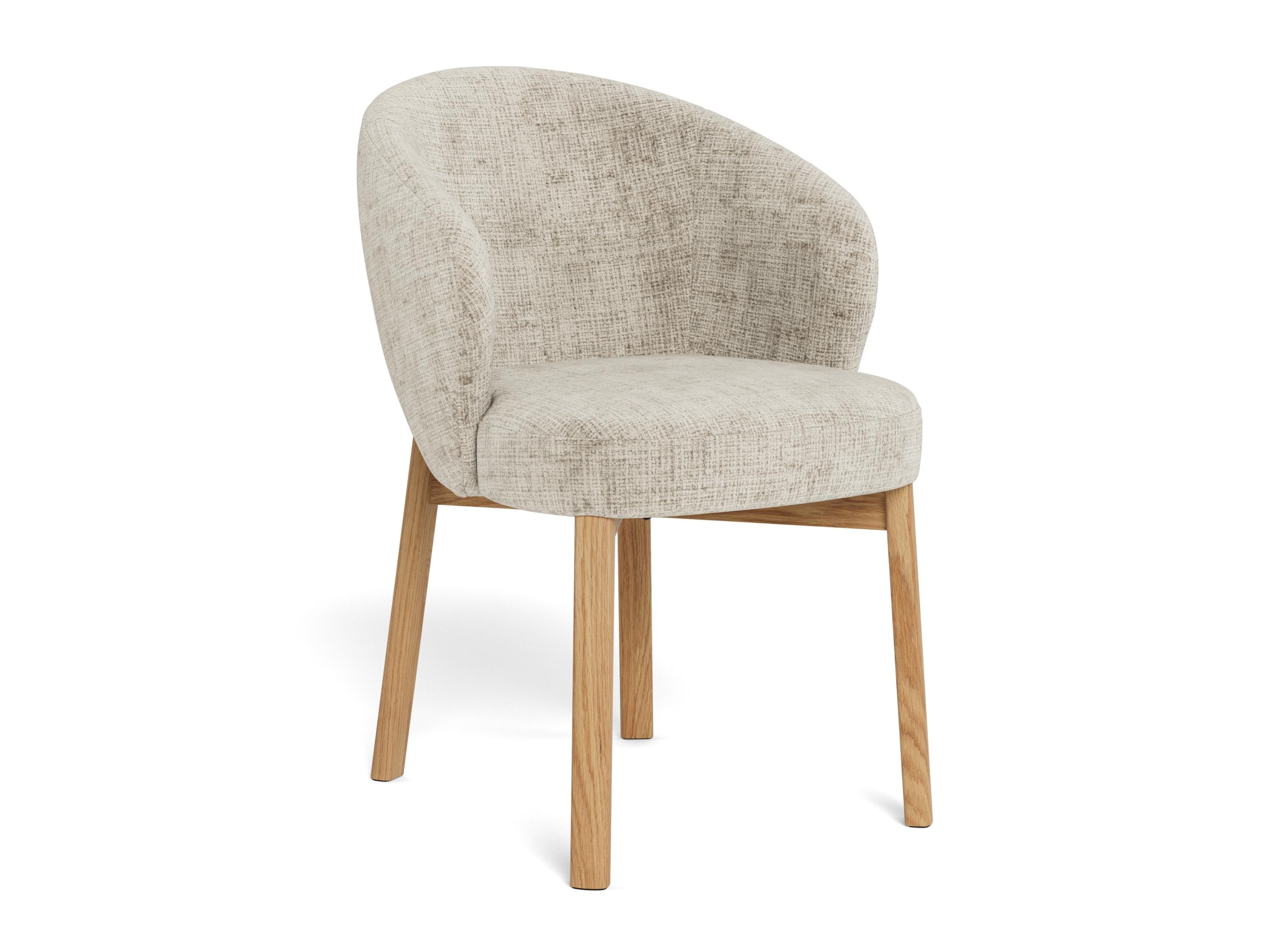 Cadeira Norsica 1001 (Carvalho + Bege)