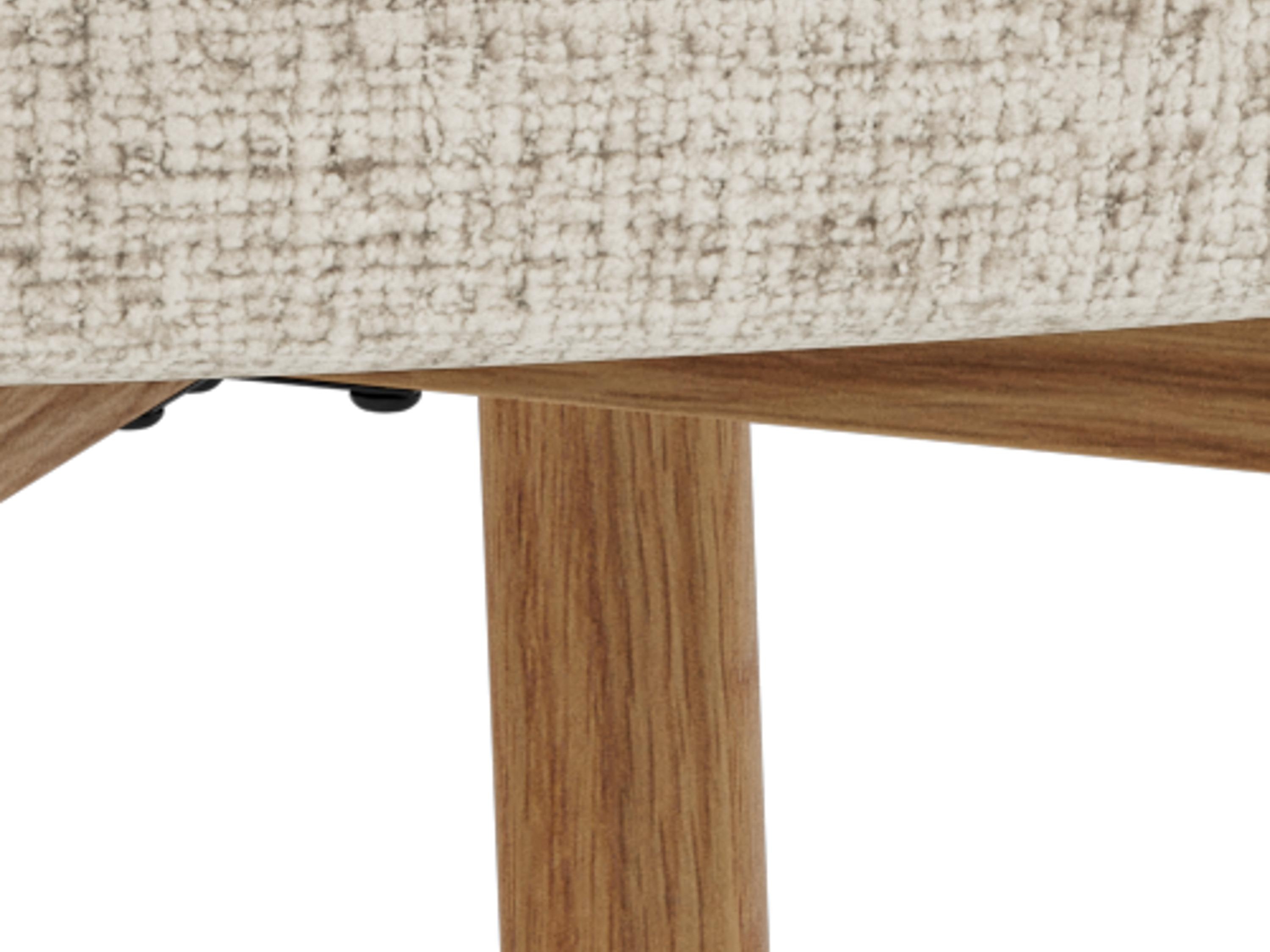 Cadeira Norsica 1001 (Carvalho + Bege)