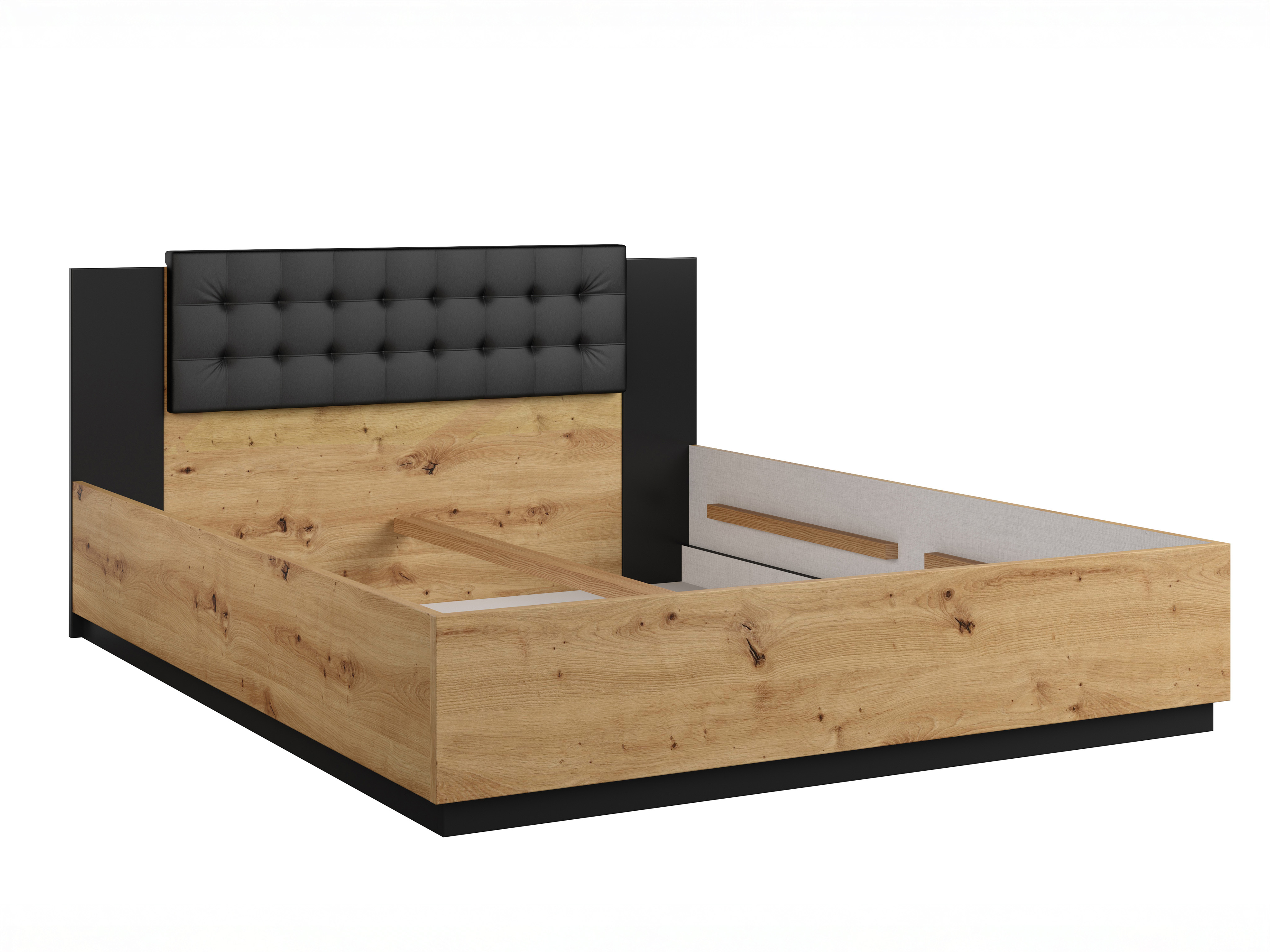 Cama Felelie 104 (Carvalho Artisan)