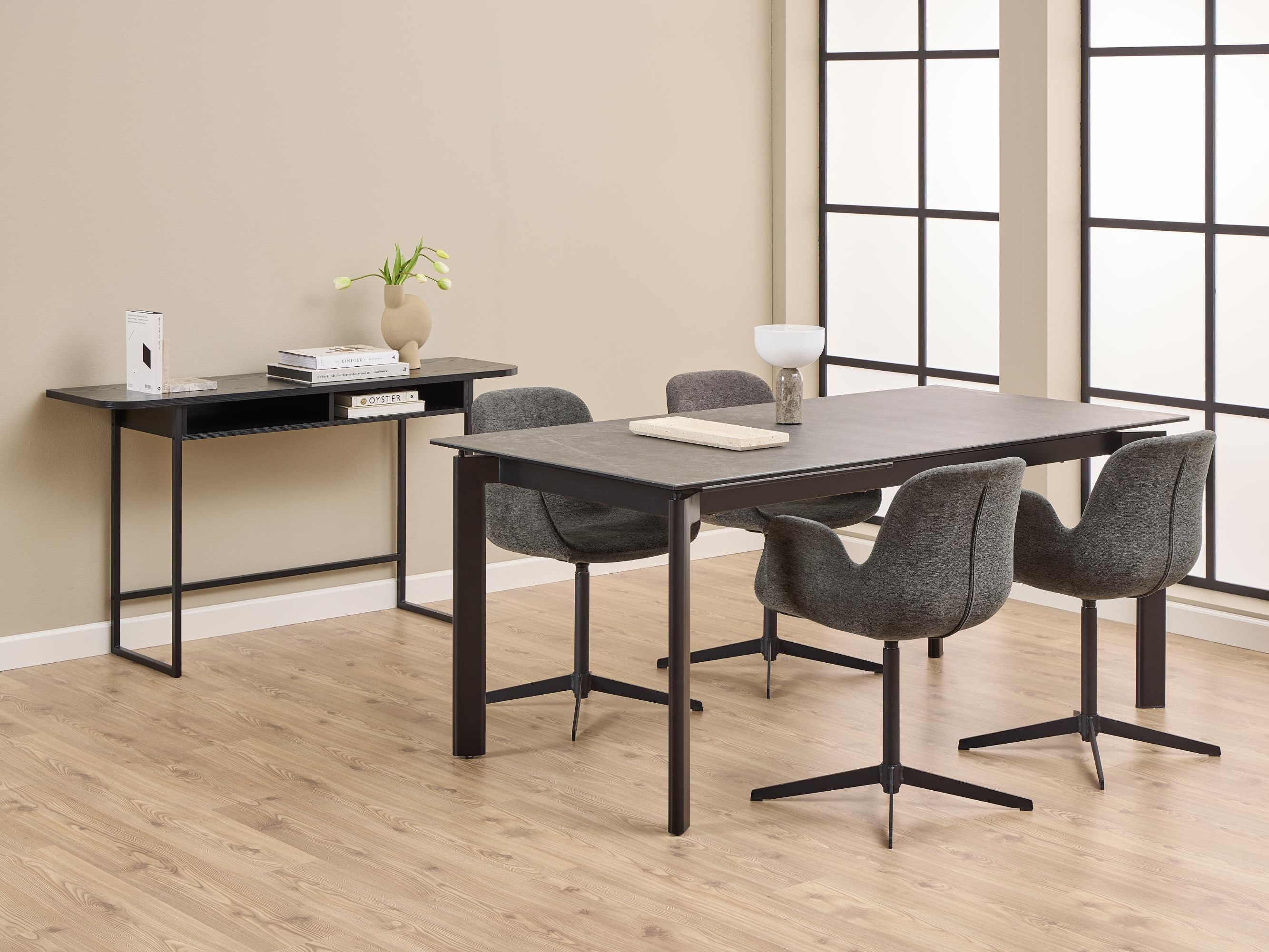 Mesa de escritório Norsica 1005 (Preto)