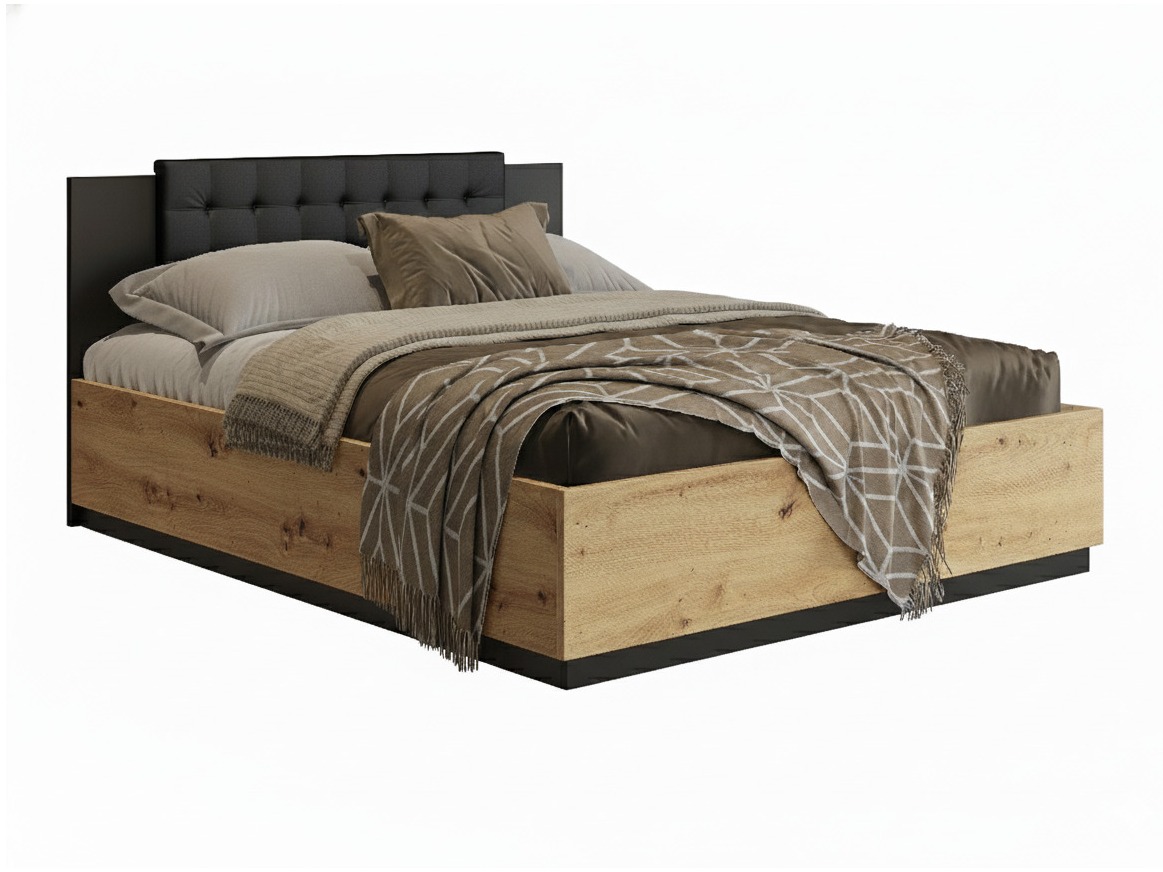 Cama Felelie 104 (Carvalho Artisan)