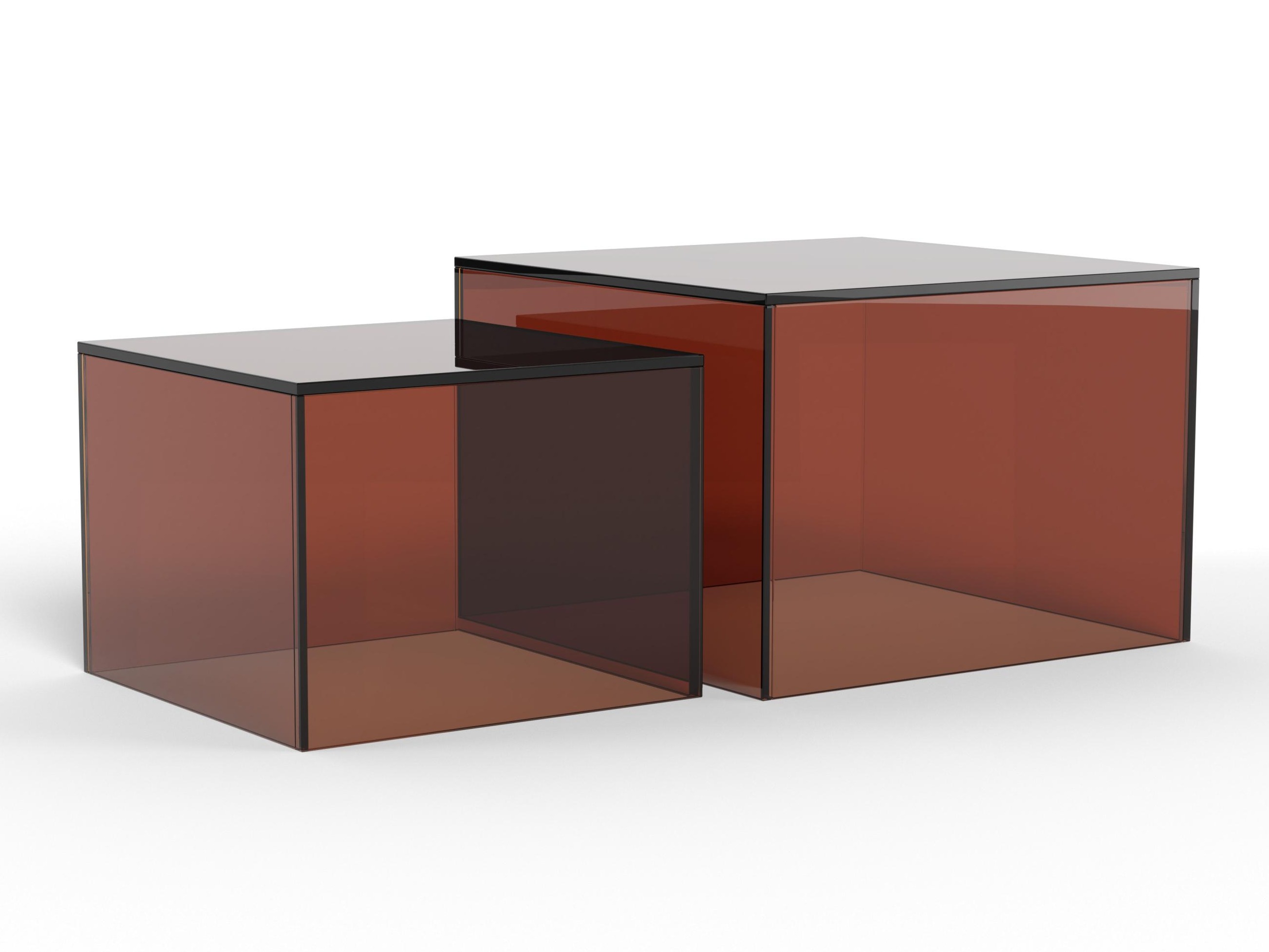 Conjunto de mesa de centro Norsica 1007 (Castanho)