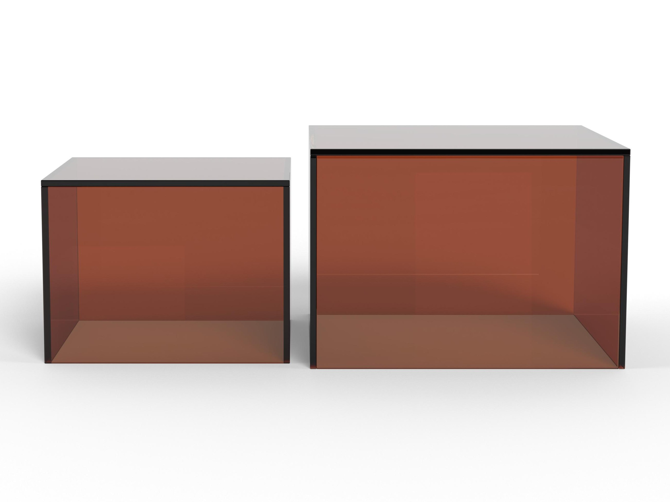 Conjunto de mesa de centro Norsica 1007 (Castanho)