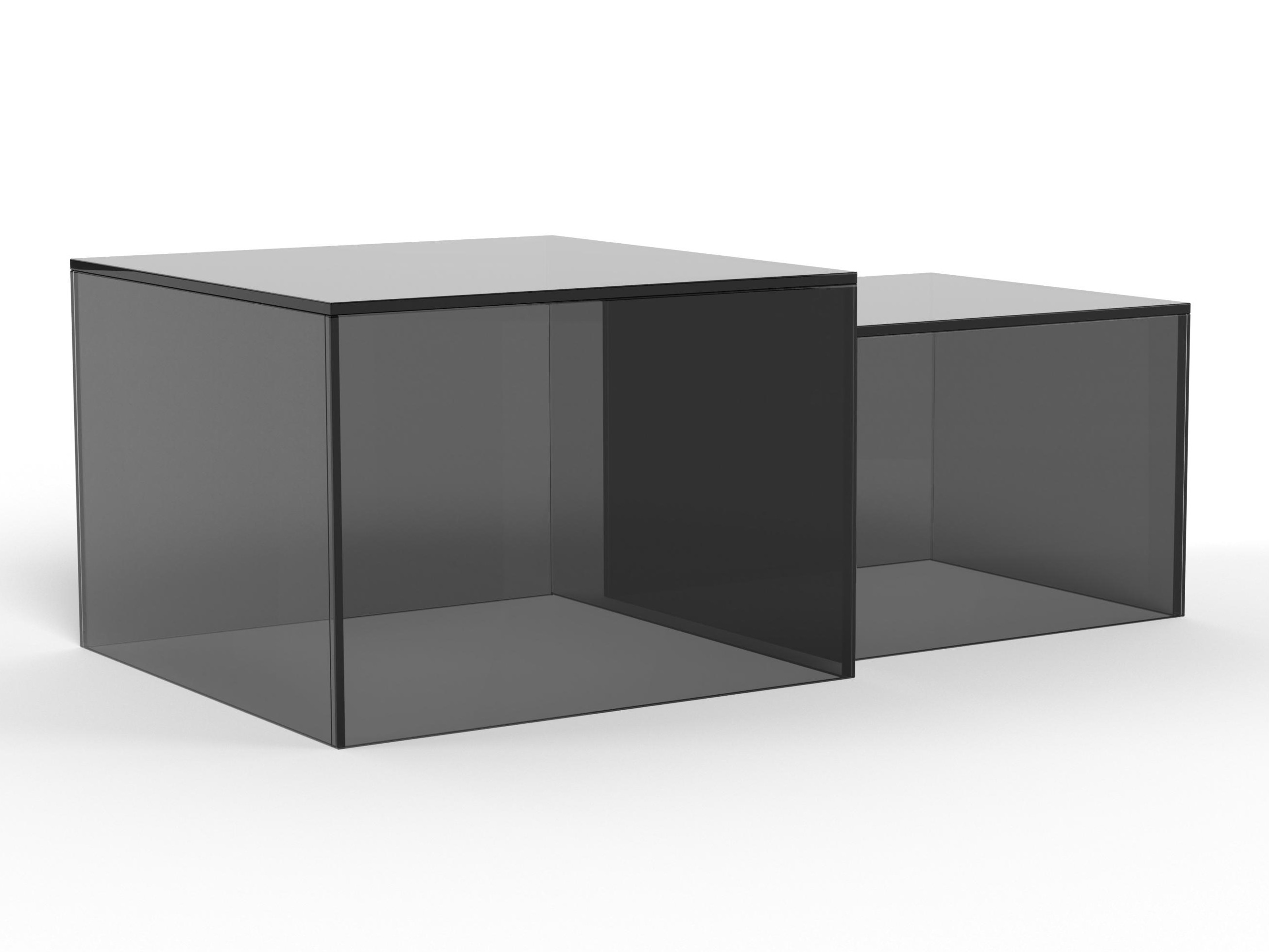 Conjunto de mesa de centro Norsica 1007 (Preto)