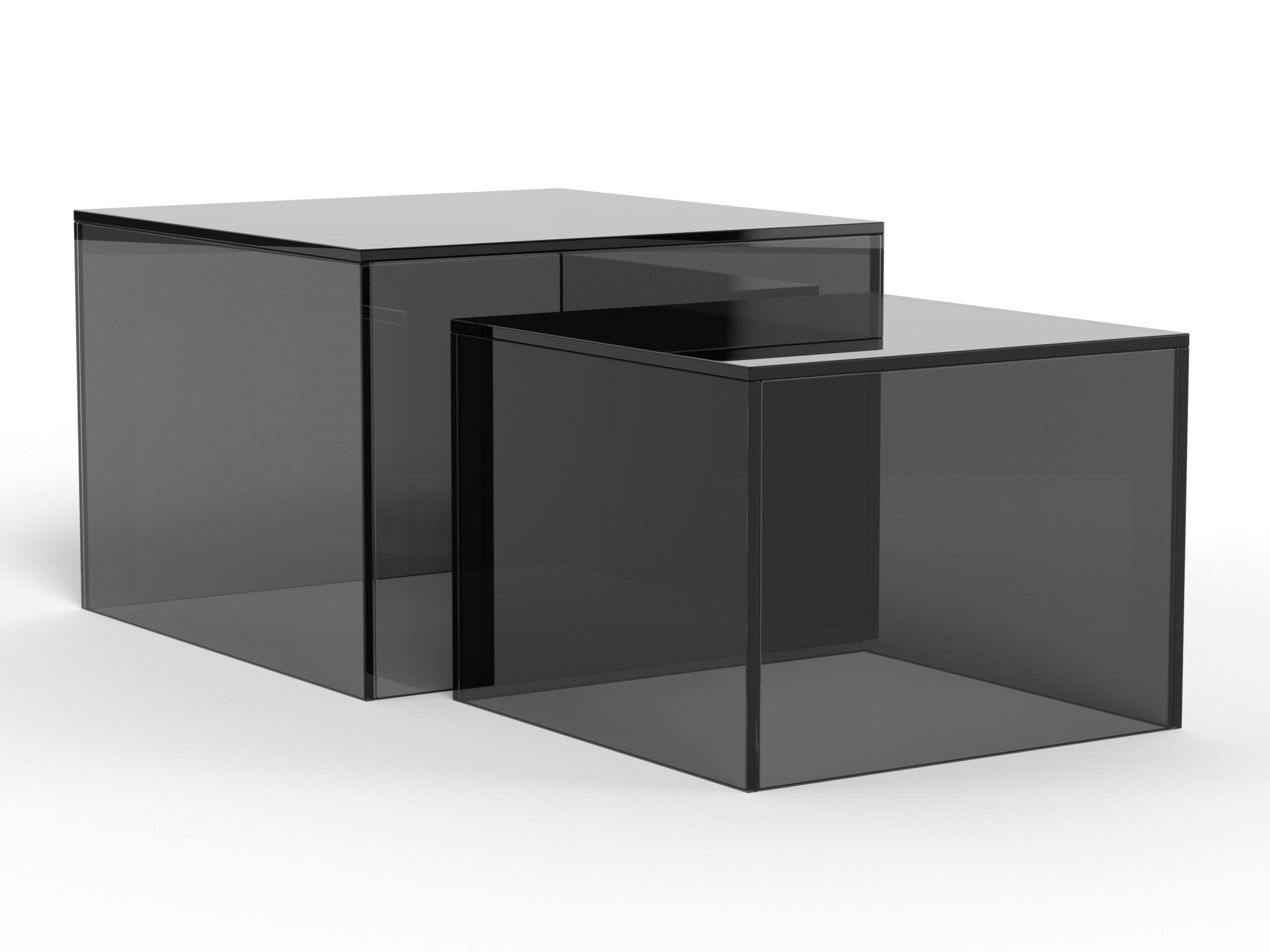 Conjunto de mesa de centro Norsica 1007 (Preto)
