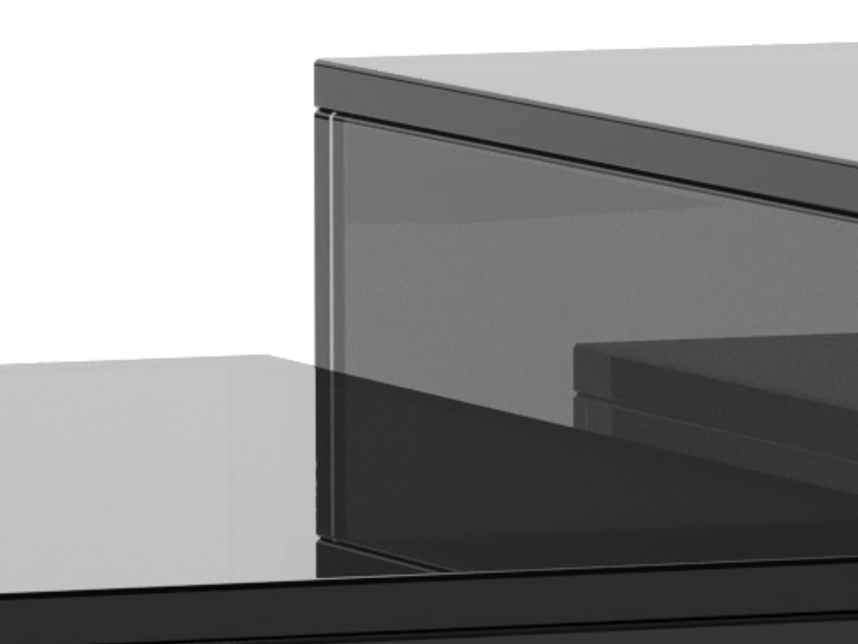 Conjunto de mesa de centro Norsica 1007 (Preto)