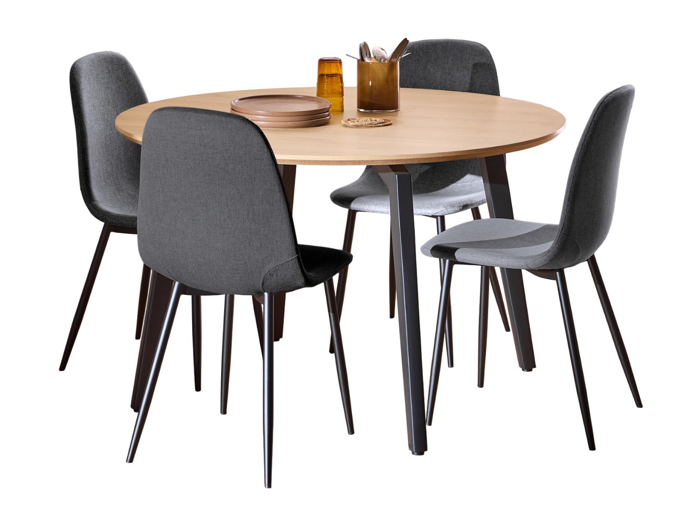 Conjunto para refeições Norsica 1008 (Cinzento)