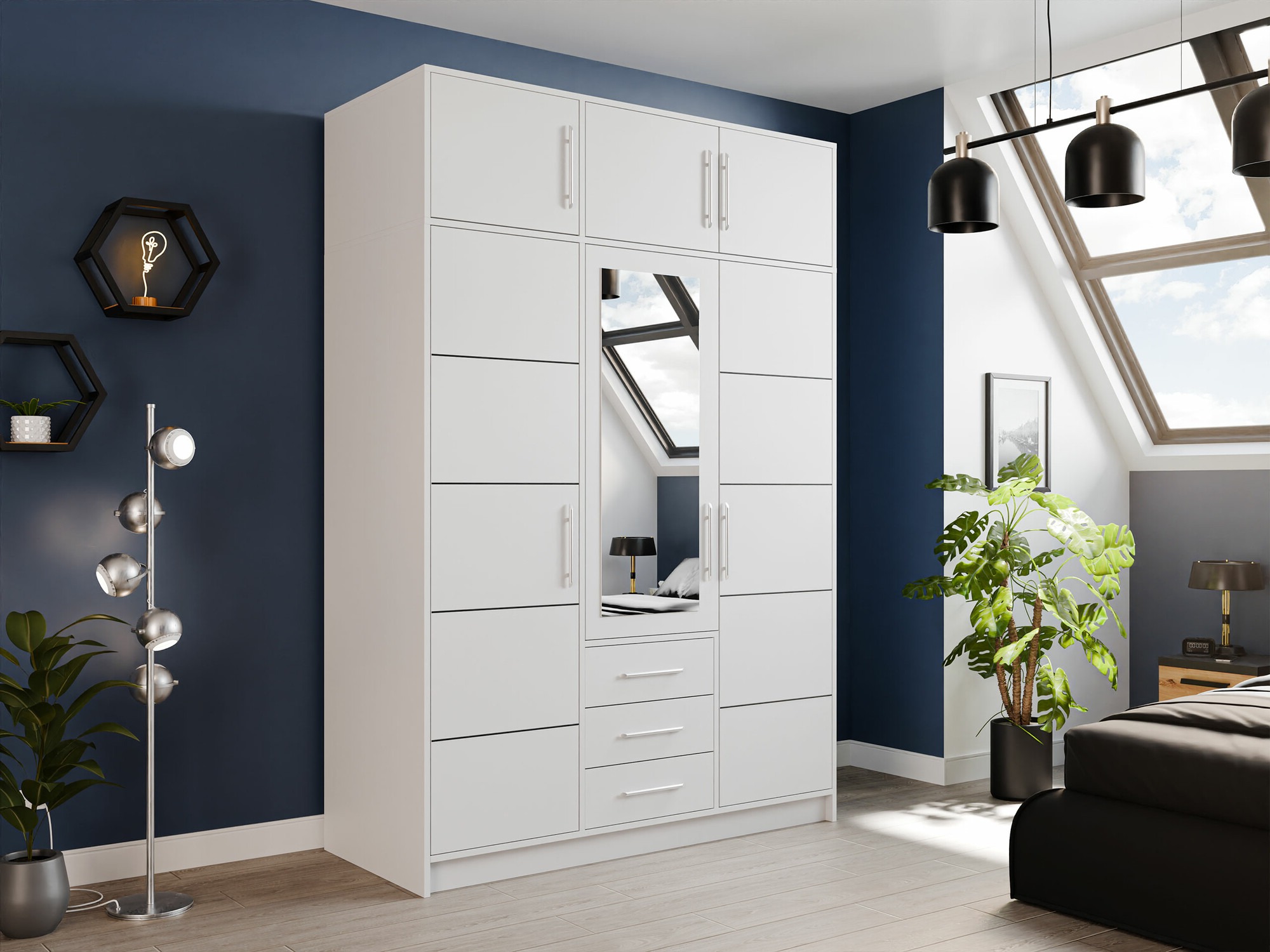 Roupeiro Dortivu 153 (Branco)