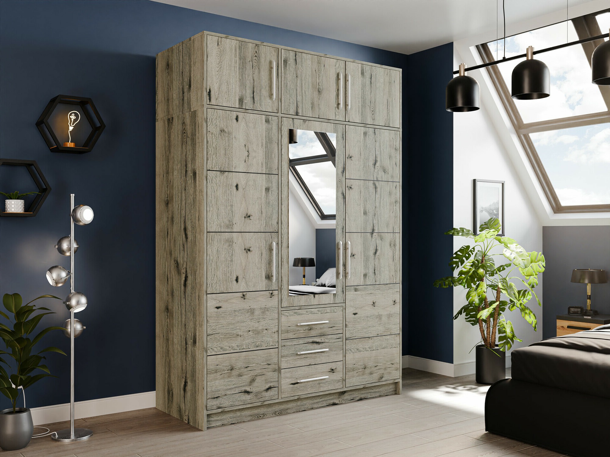 Roupeiro Dortivu 153 (Carvalho wellington)