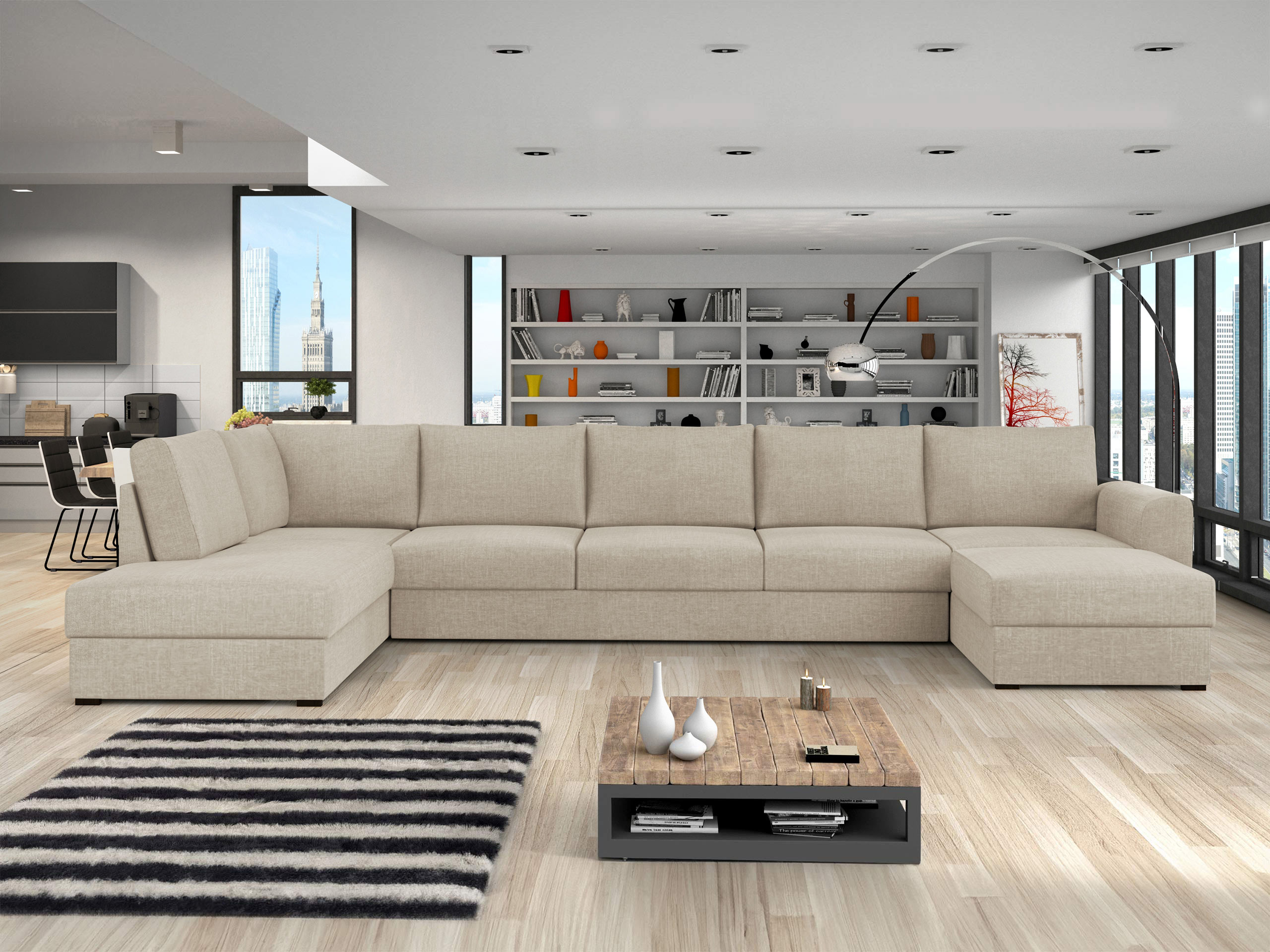 Sofá de canto Comfivo 262 (Maya 03)