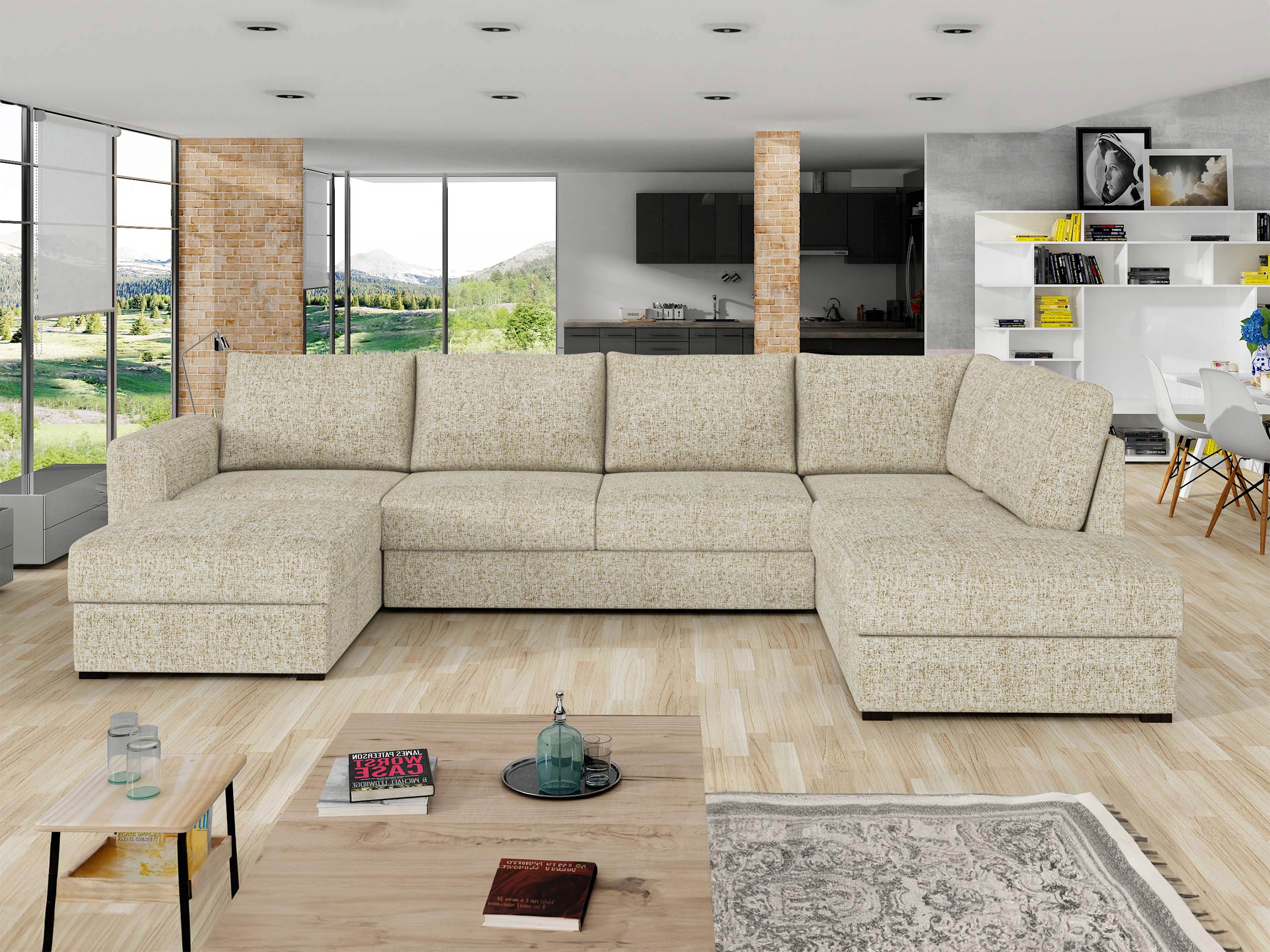 Sofá de canto Comfivo Flumen (Corbett 21)