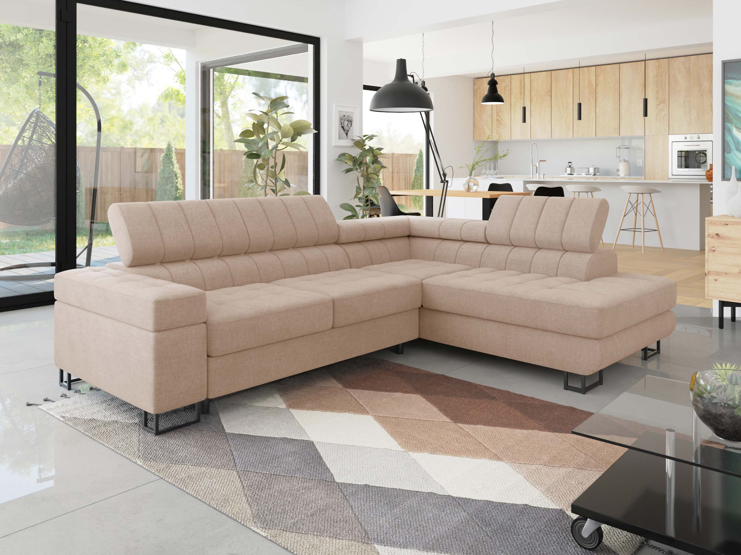 Sofá de canto Comfivo 247 (Maya 15)