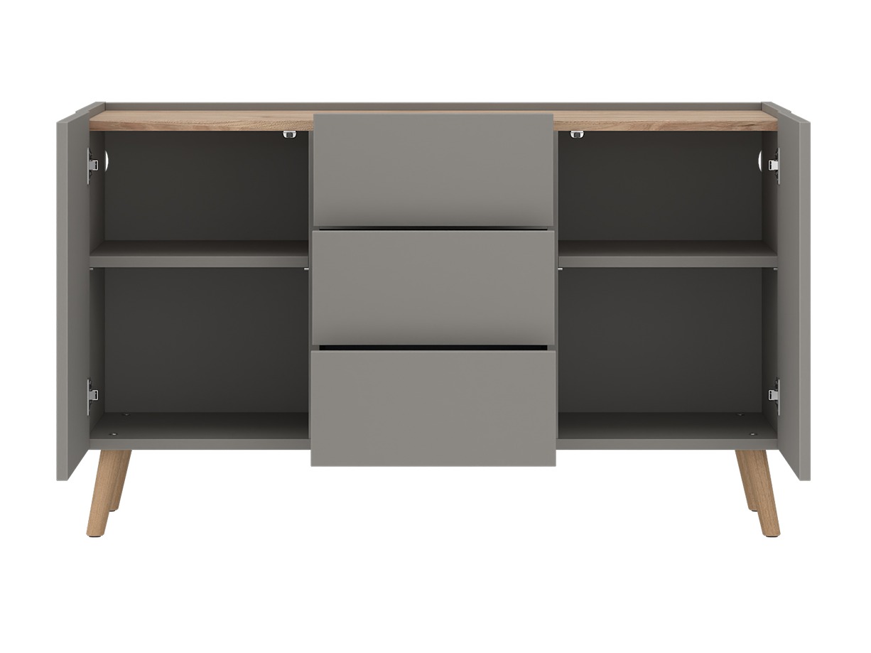 Cómoda Monmelo 101 (Cinzento)